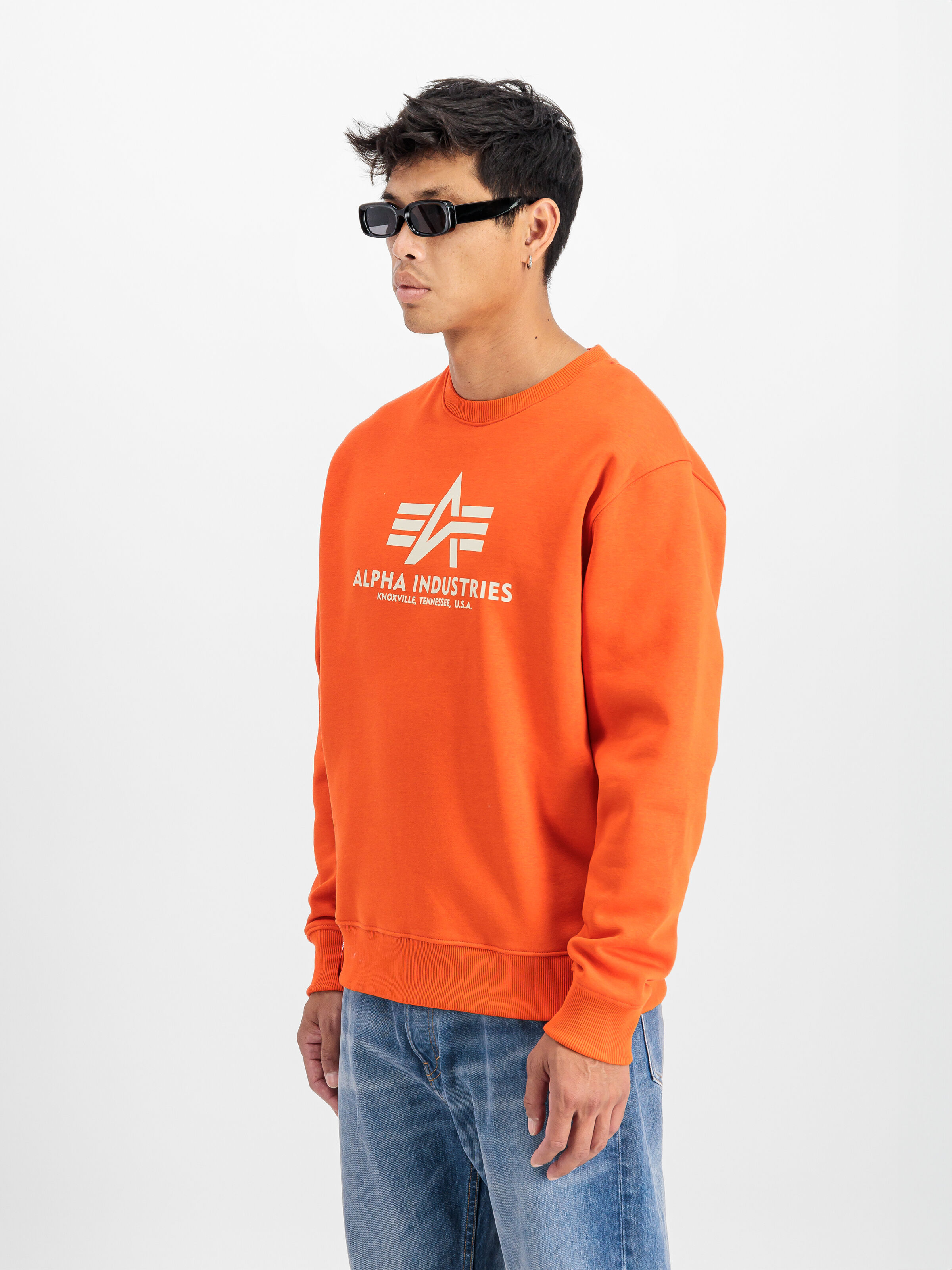 Basic Big Logo Sweatshirt boost orange 178302_736_2_model_00003_118000