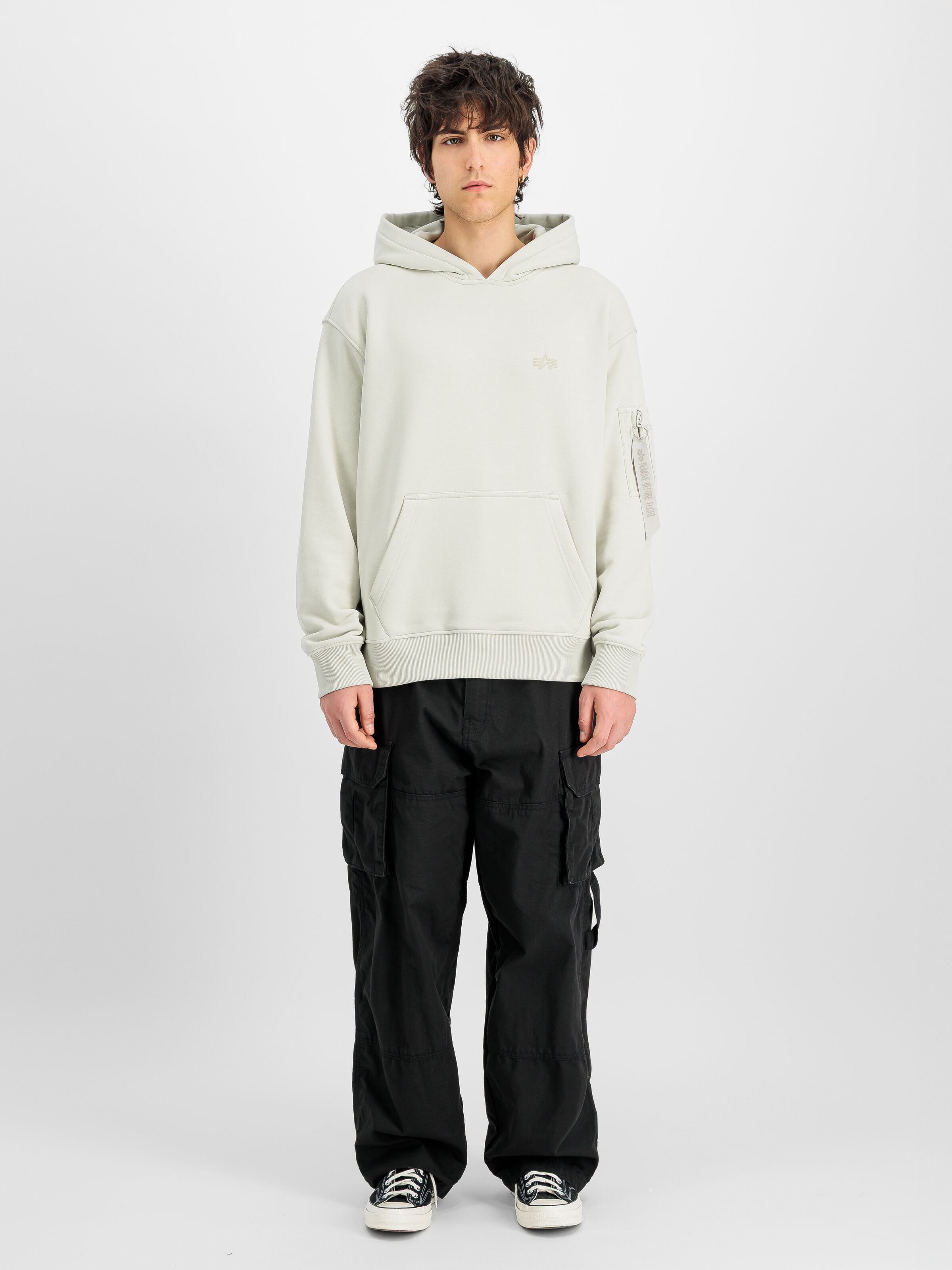 Dye To Match Mid Logo Hoodie stone 268337_10_2_model_00001_232186