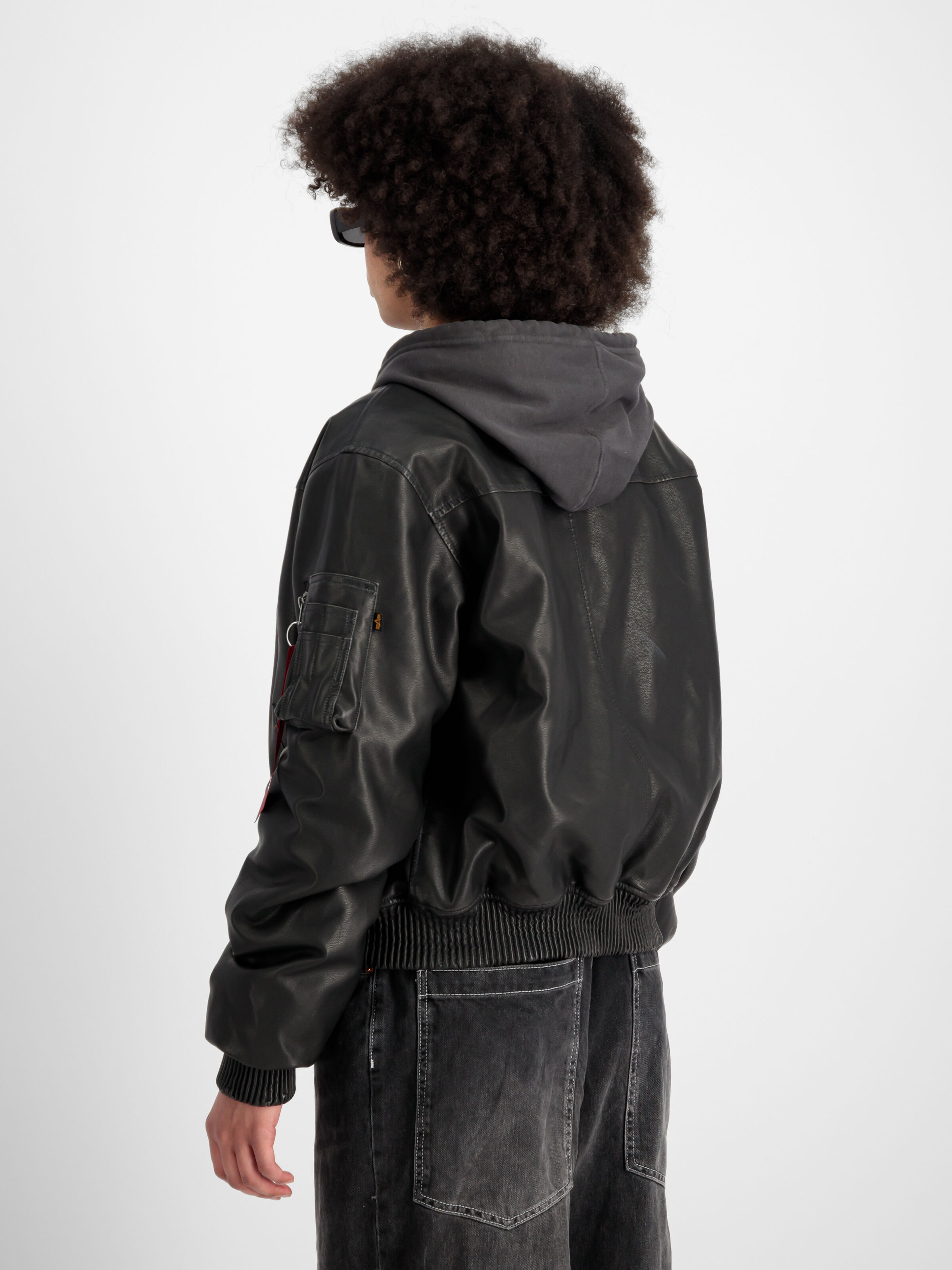 MA-1 Faux Leather Vintage Bomber Jacket Women black 148005_03_2_model_00004_99464