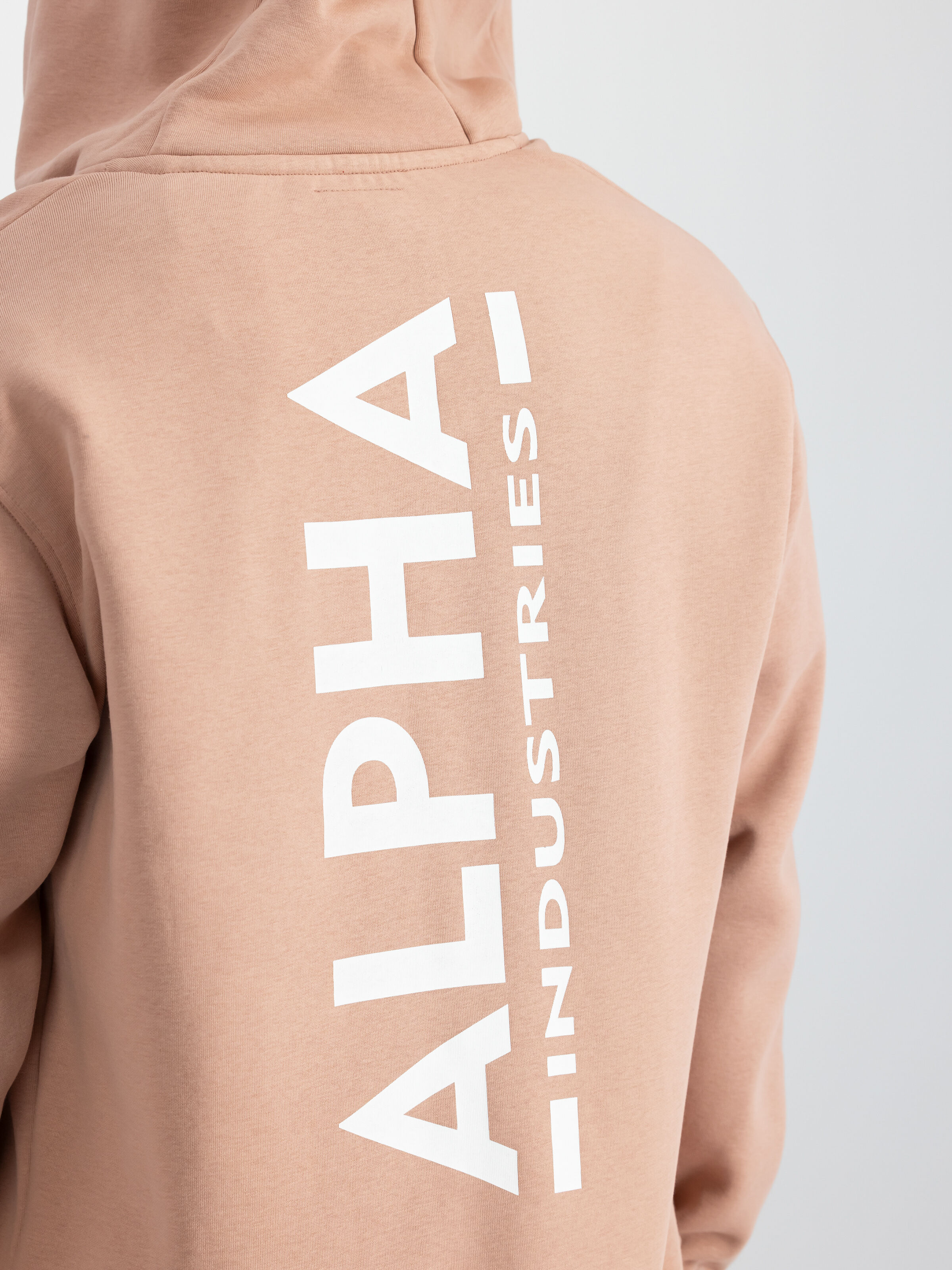 Backprint Zip Hoodie Dusty Coral 128342_721_3_detail_00001_97361