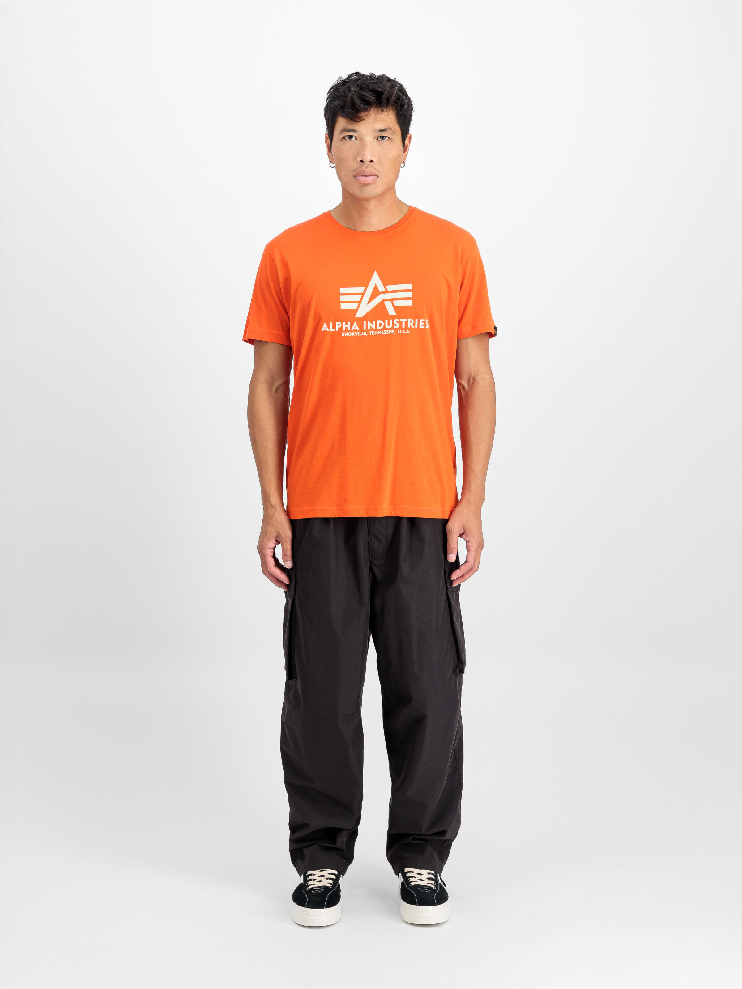 Basic Big Logo T-Shirt boost orange 100501_736_2_model_00001_117429