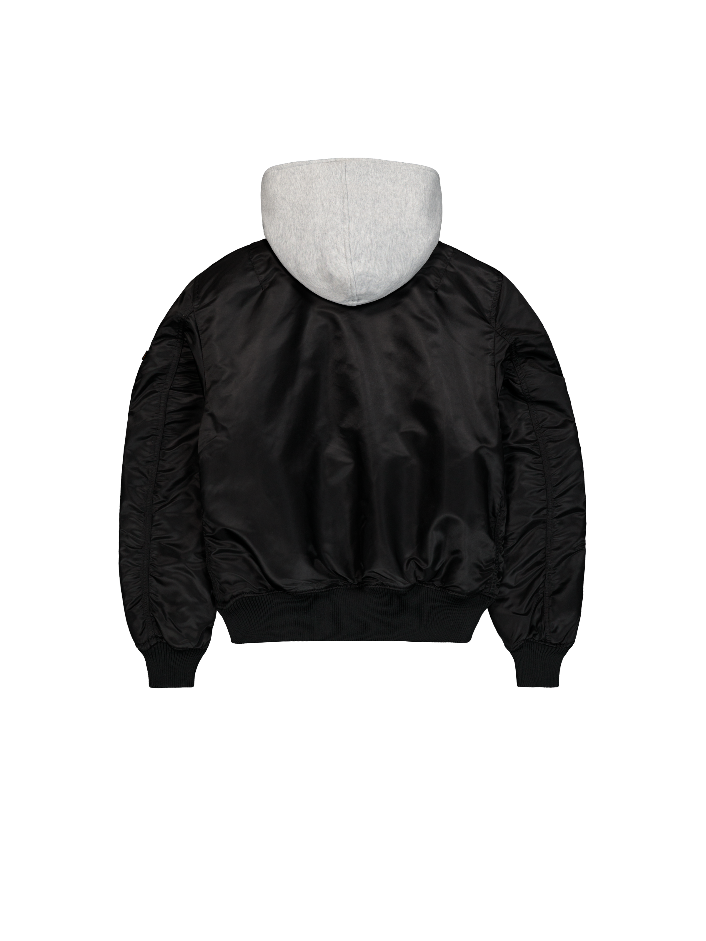 MA-1 D-Tec Sleeve Embroidery Bomber Jacket black/grey 133104_198_1_flatlay_00002_187051