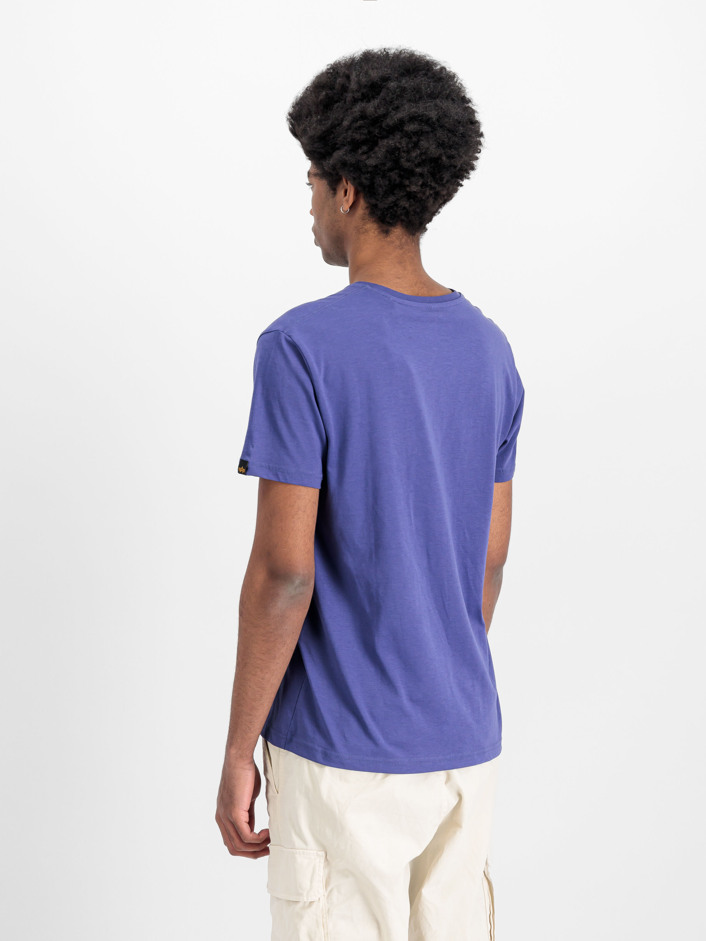Basic Mid Logo T-Shirt night purple 118533_735_2_model_00004_139161