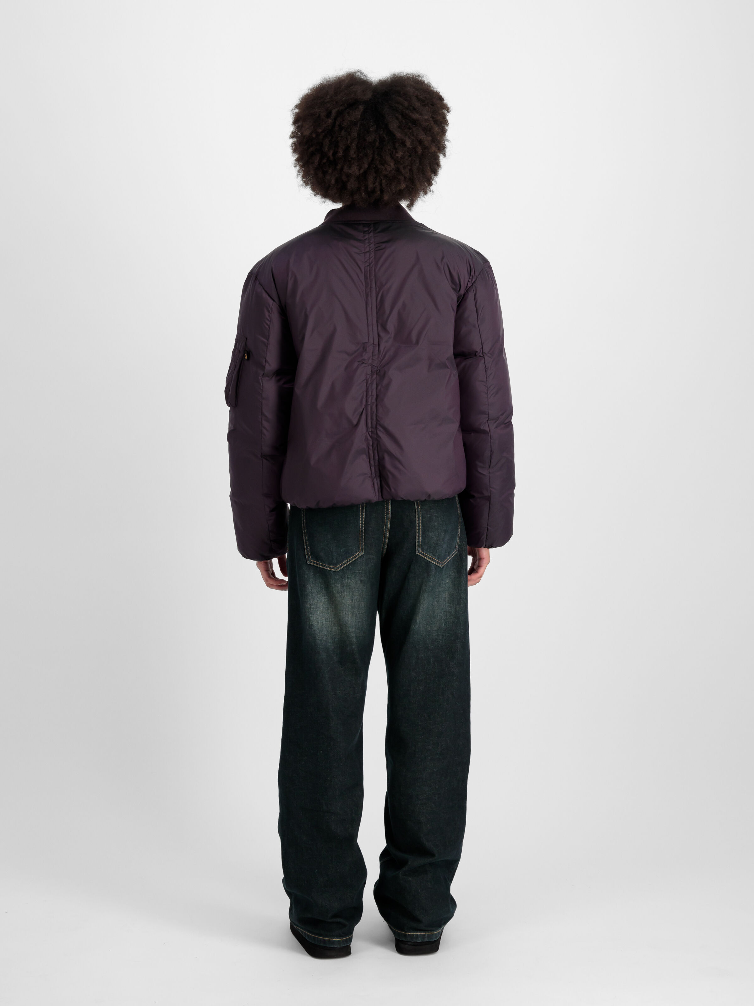 MA-1 Padded Bomber Jacket Women Plum 148004_719_2_model_00002_99507