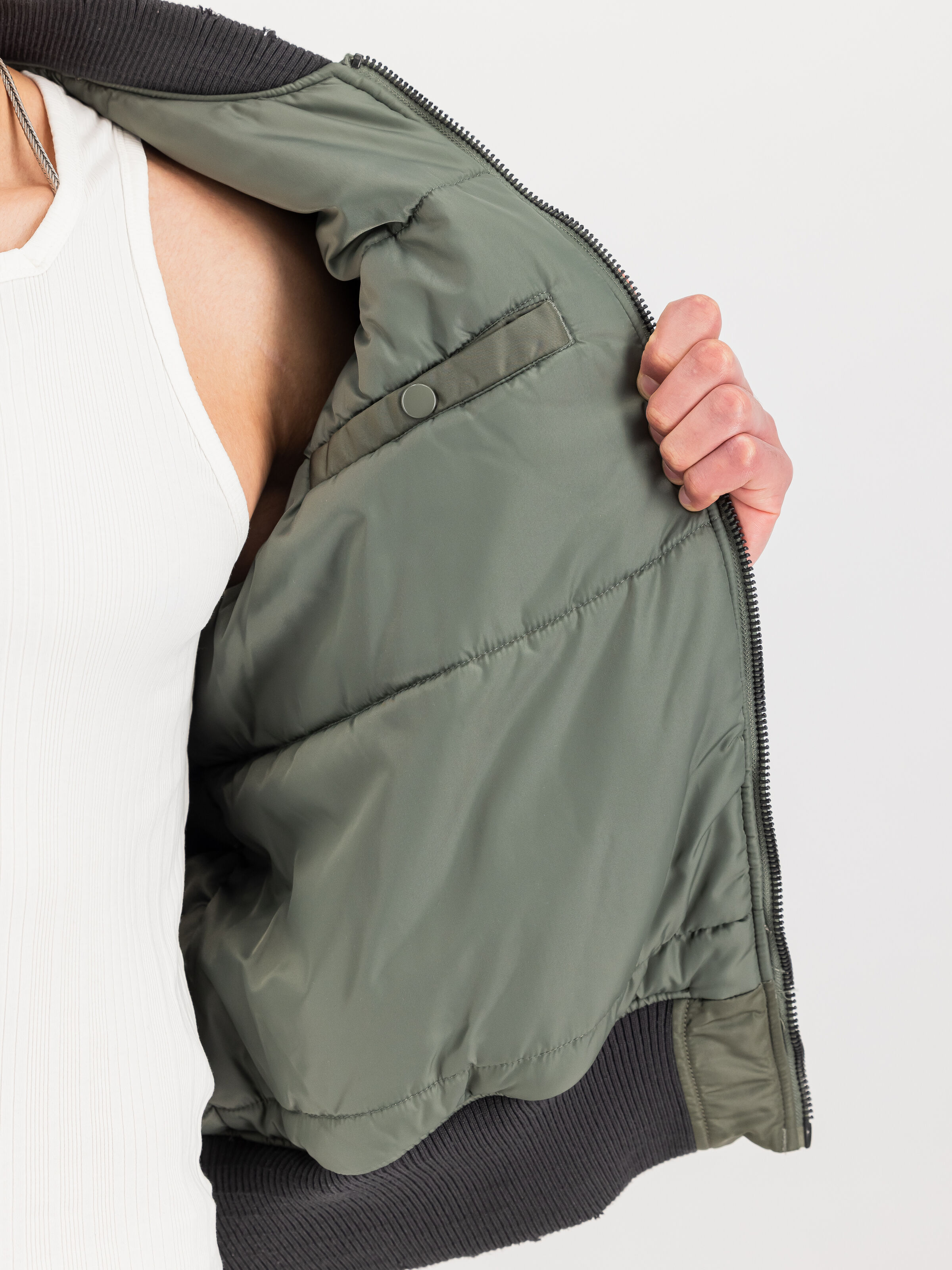 MA-1 Distressed Bomber Jacket vintage green 258128_432_3_detail_00002_163879