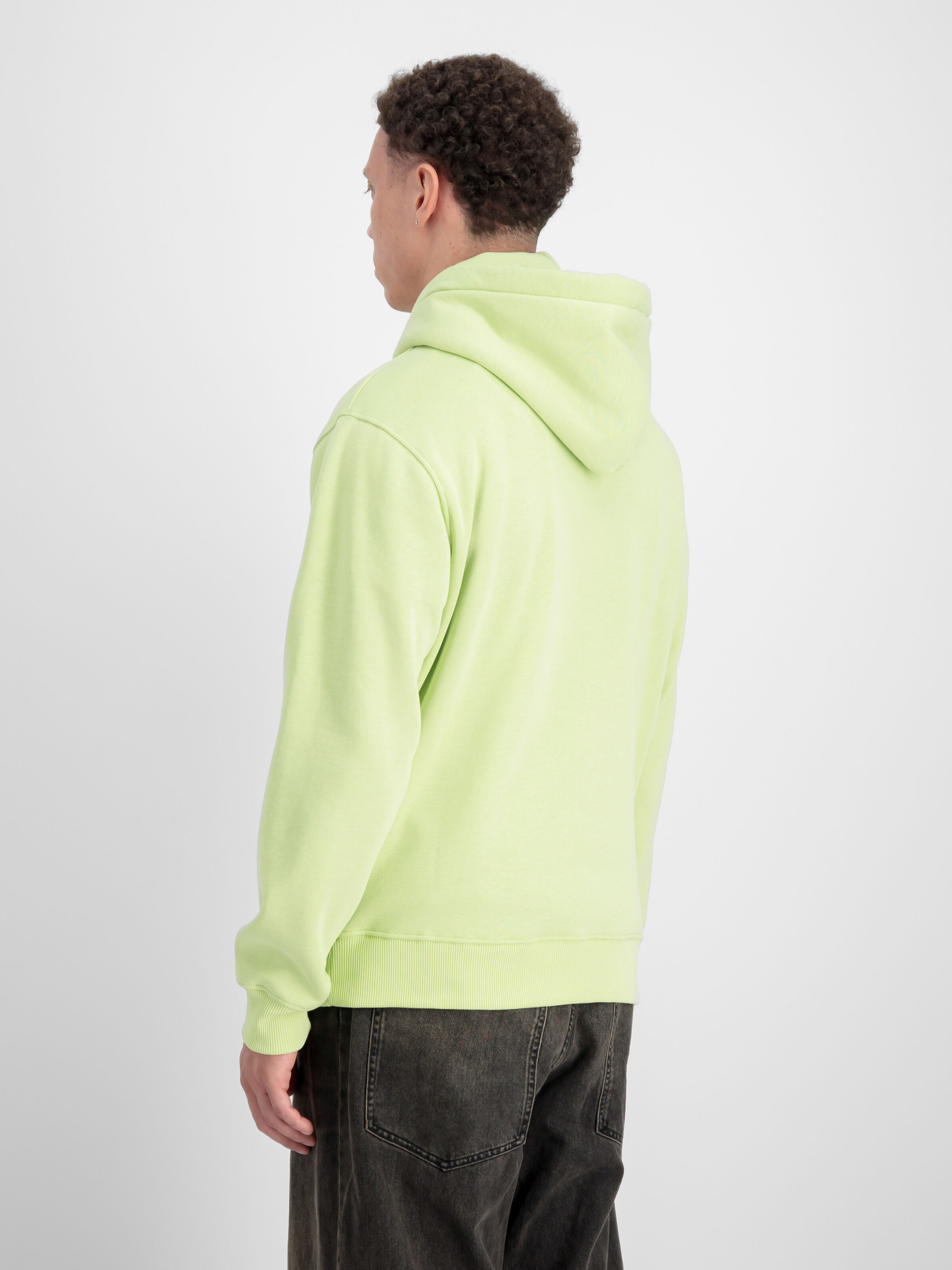 Basic Big Logo Hoodie Arctic Lime 178312_722_2_model_00004_97534