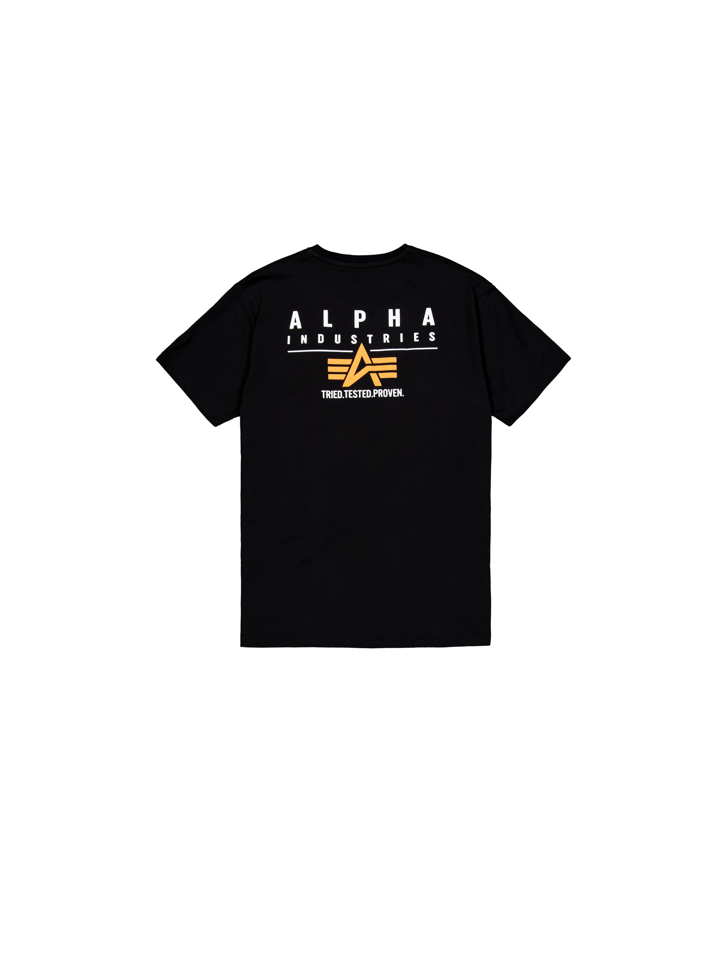 Puff Print Logo Backprint T-Shirt black 148521_03_1_flatlay_00002_98154