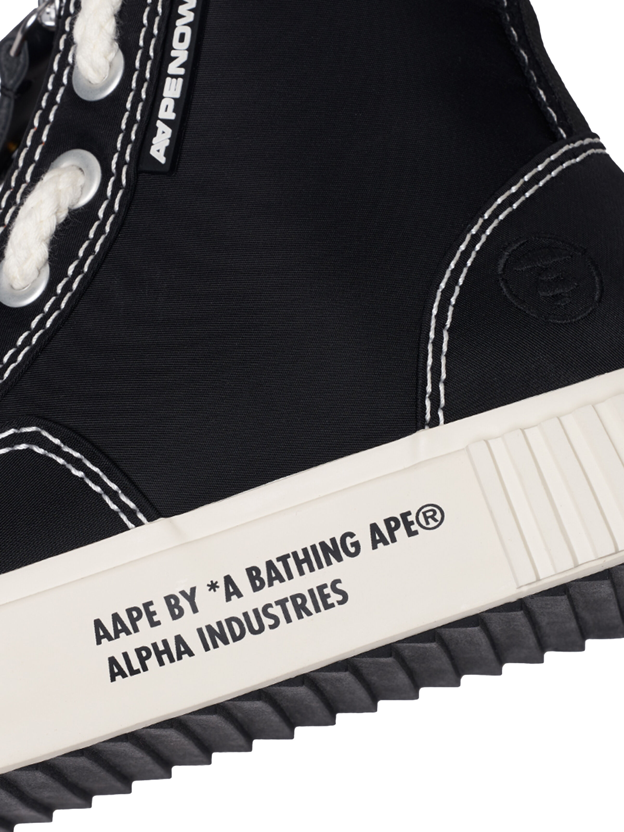 ALPHA X AAPE Shoes black 148420_03_3_detail_00002_150871