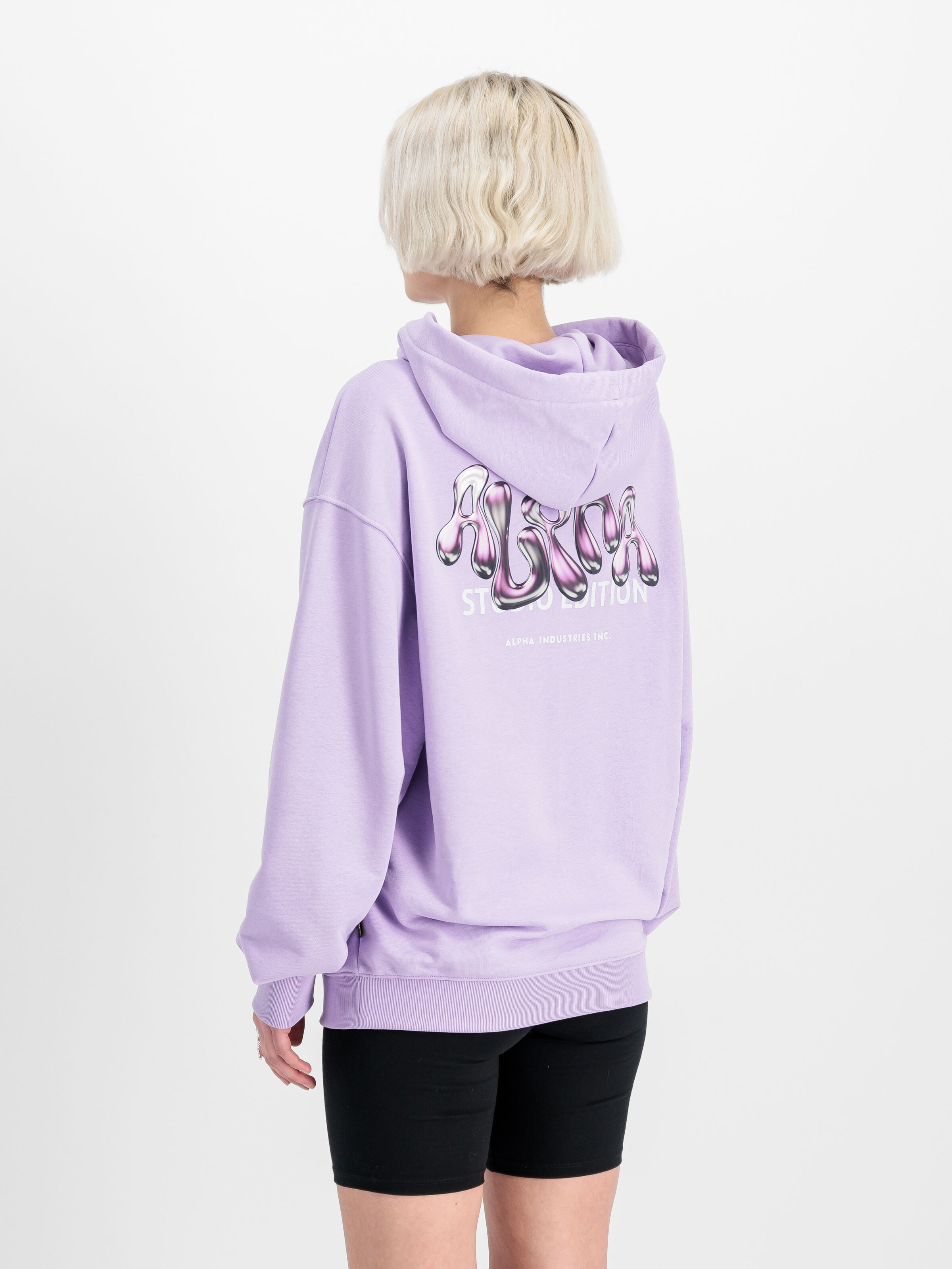 Studio Edition Backprint Hoodie Women pale violet 156042_664_2_model_00004_140306