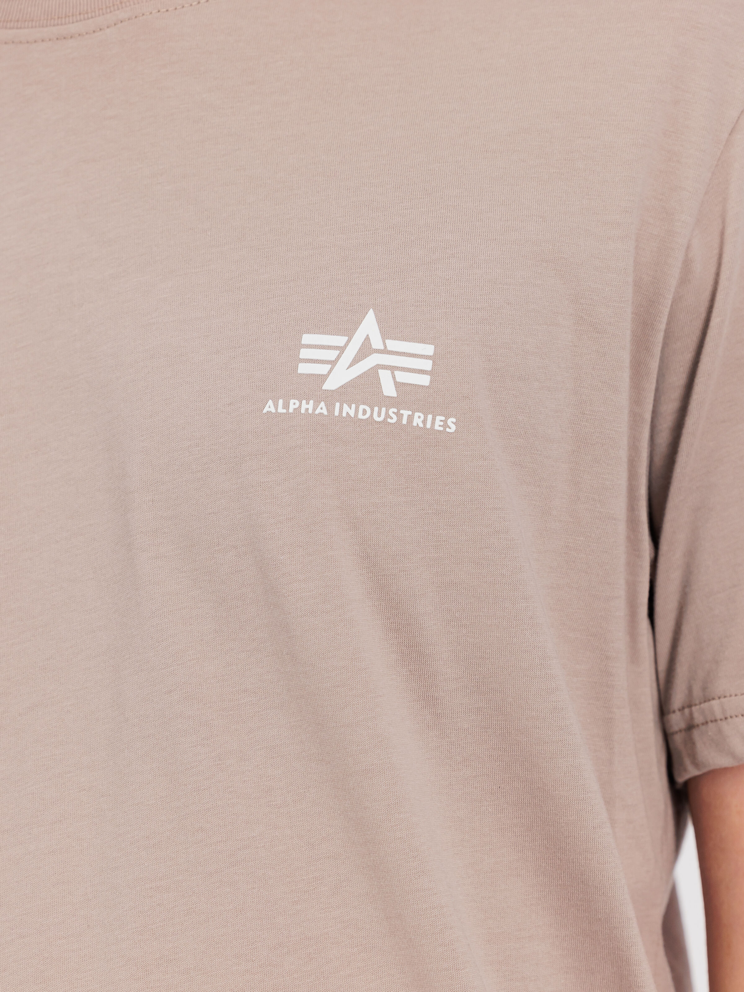 Basic Small Logo T-Shirt vintage sand 188505_679_3_detail_00001_122583