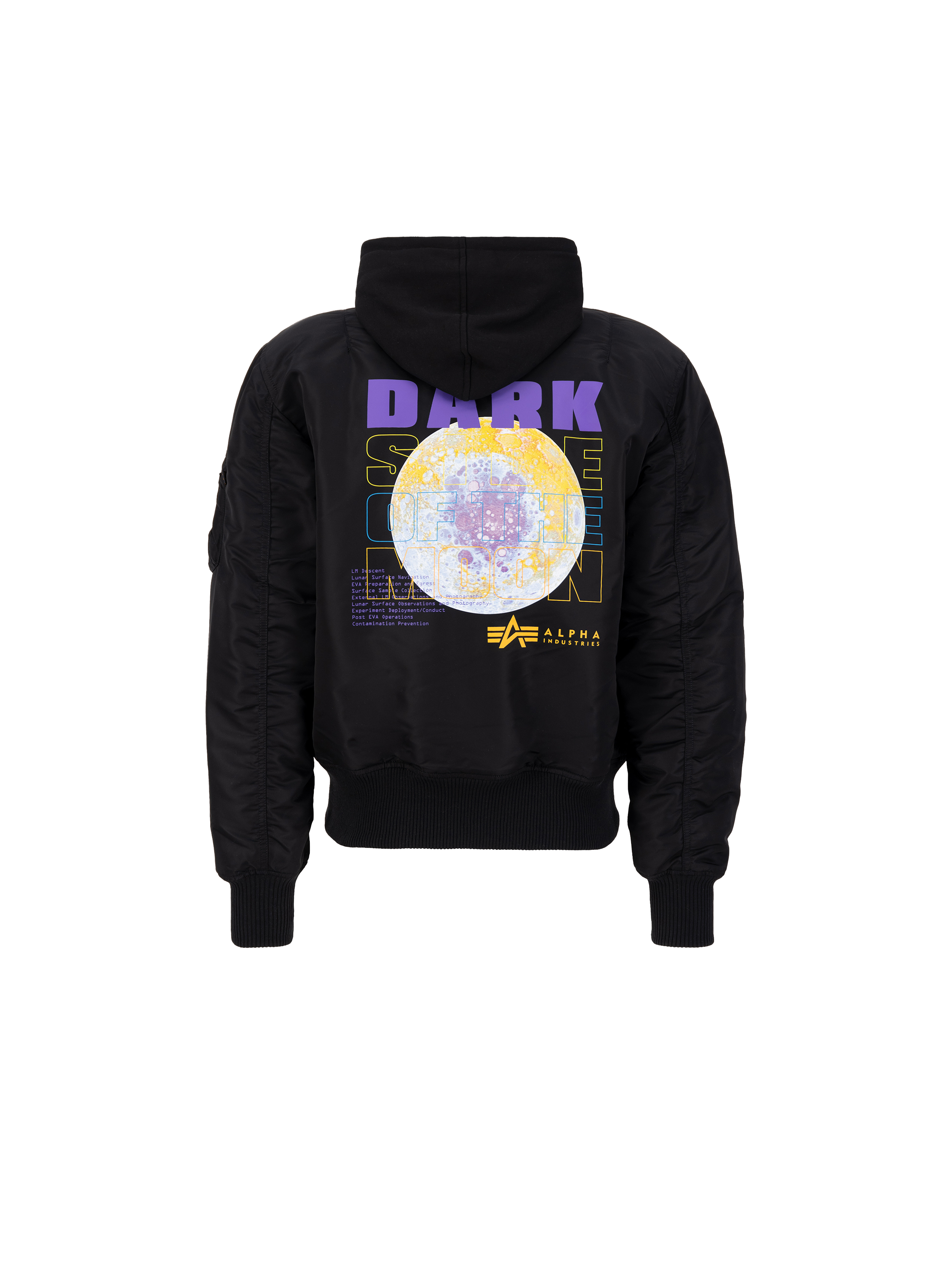 MA-1 VF Hood Dark Side Bomber Jacket black 108108_03_001_132825