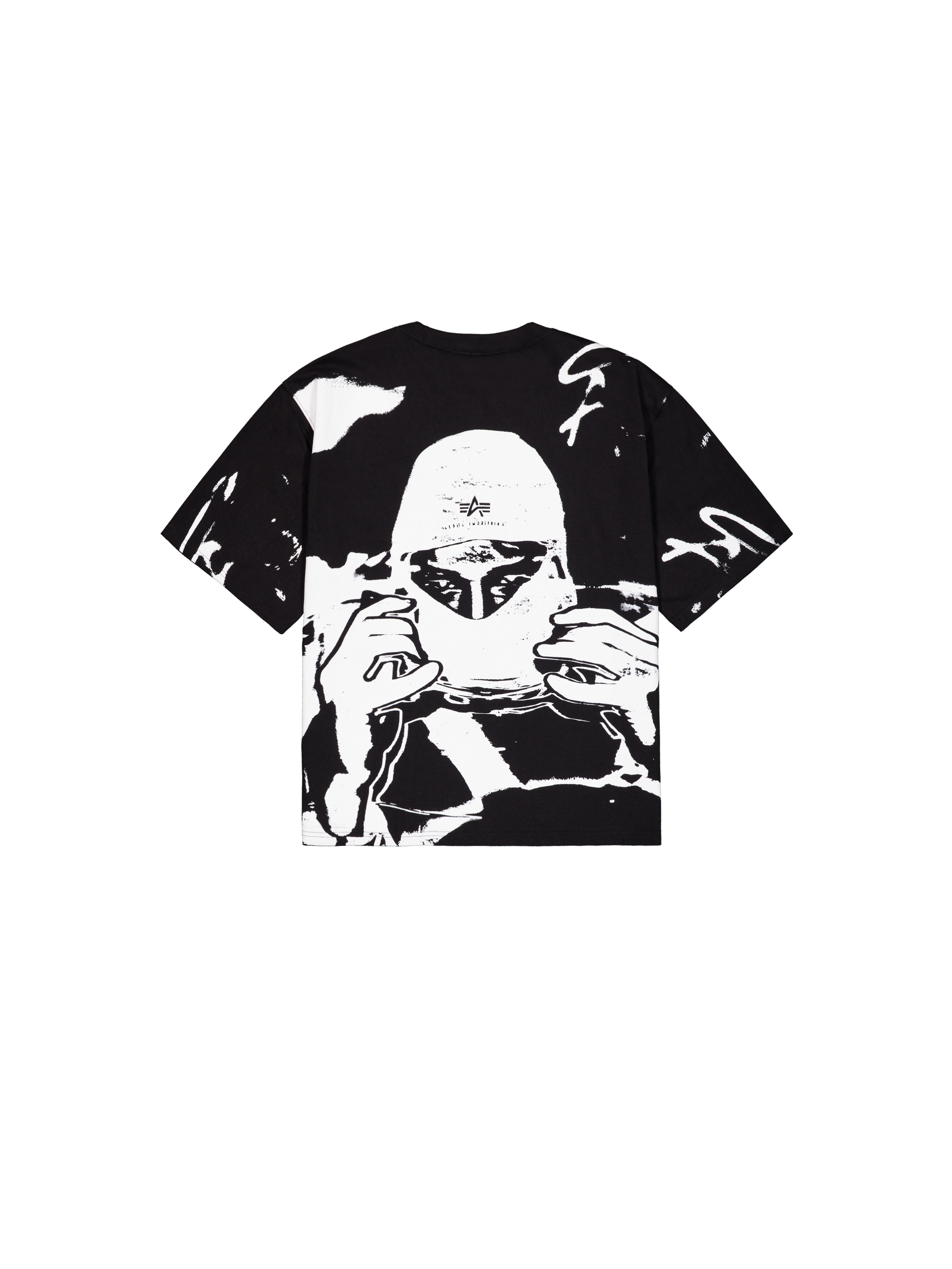 Balaclava Unisex Backprint T-Shirt black 266504_03_1_flatlay_00002_179862