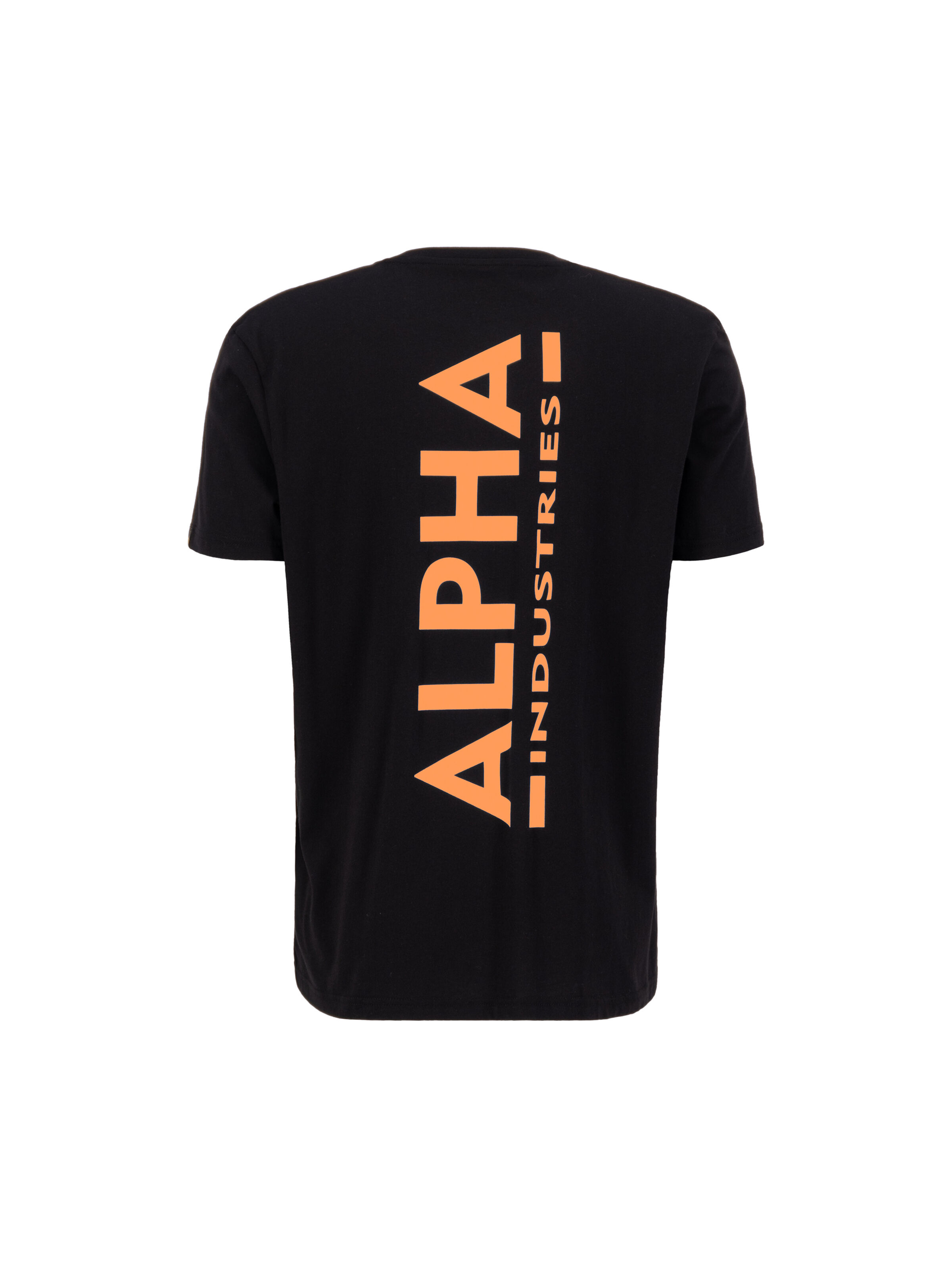 Backprint Reflective Print T-Shirt black/refl.oran 128507RP_614_001_2_182572