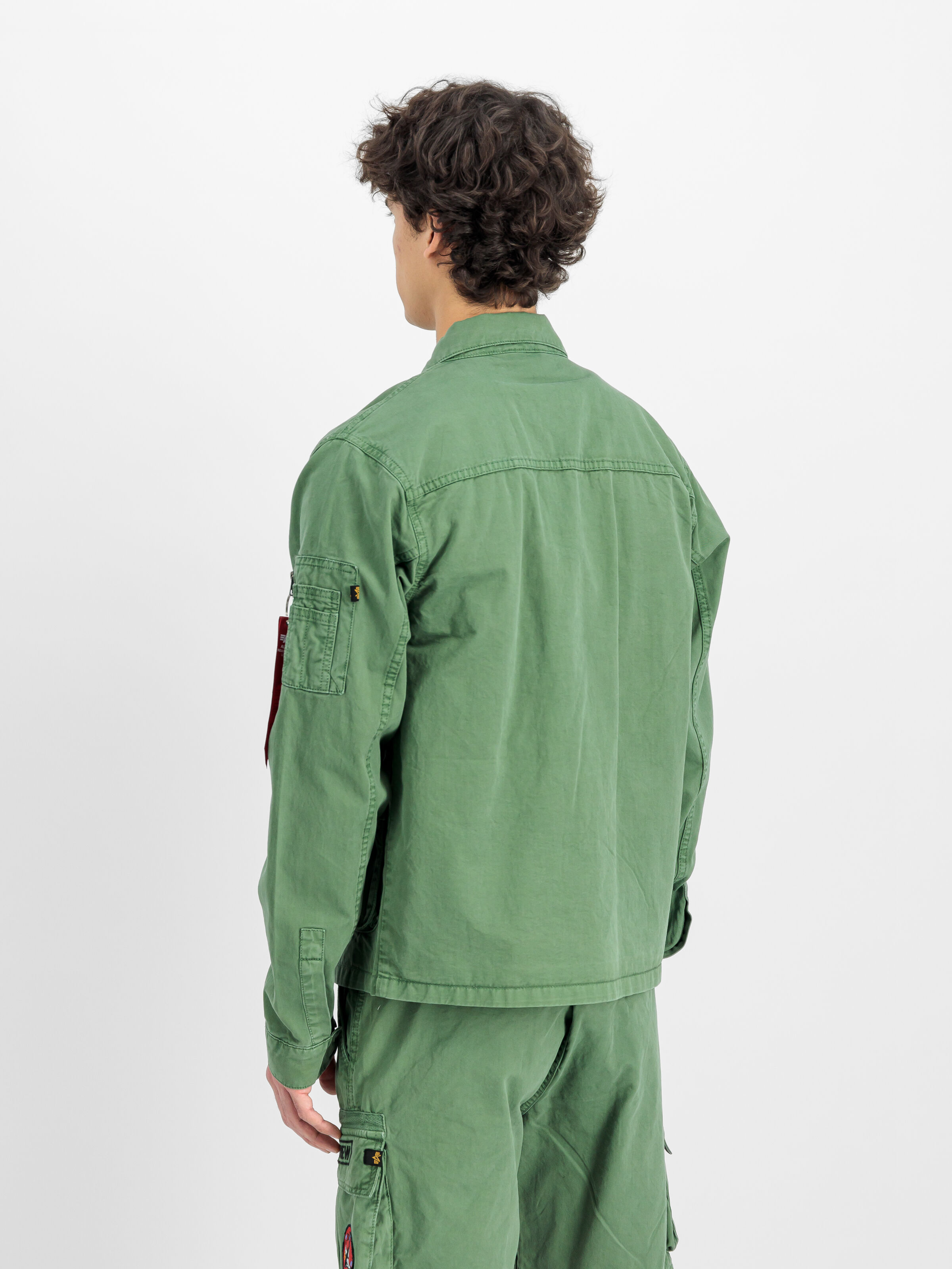 Field Jacket Flying Tigers Overshirt vintage green 156130_432_2_model_00004_144338