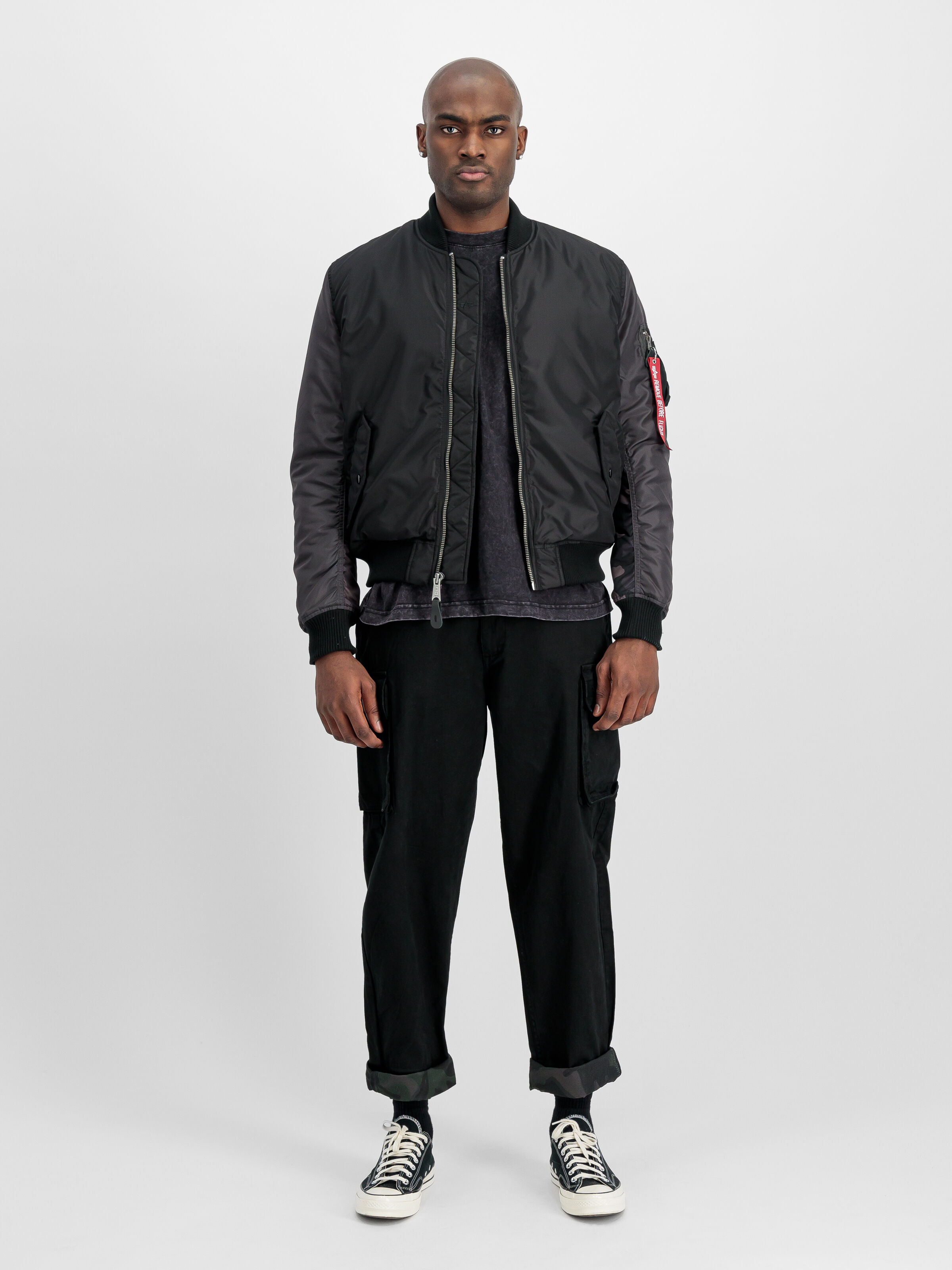 MA-1 Camo Back Embroidery Bomber Jacket black 258120_03_2_model_00001_163550