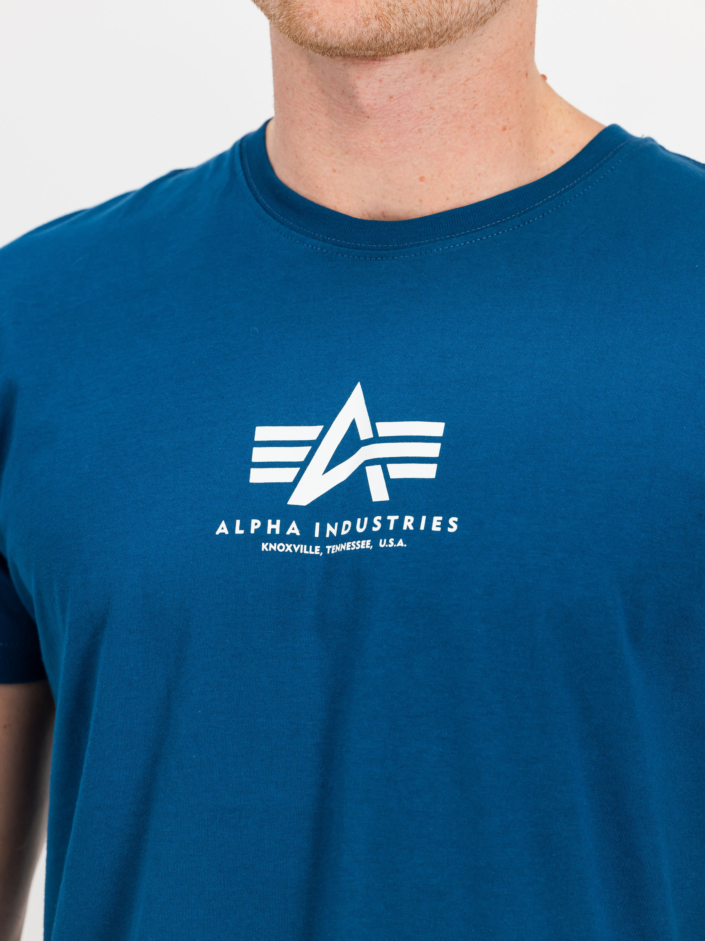 Basic Mid Logo T-Shirt naval blue 118533_579_3_detail_00001_190900