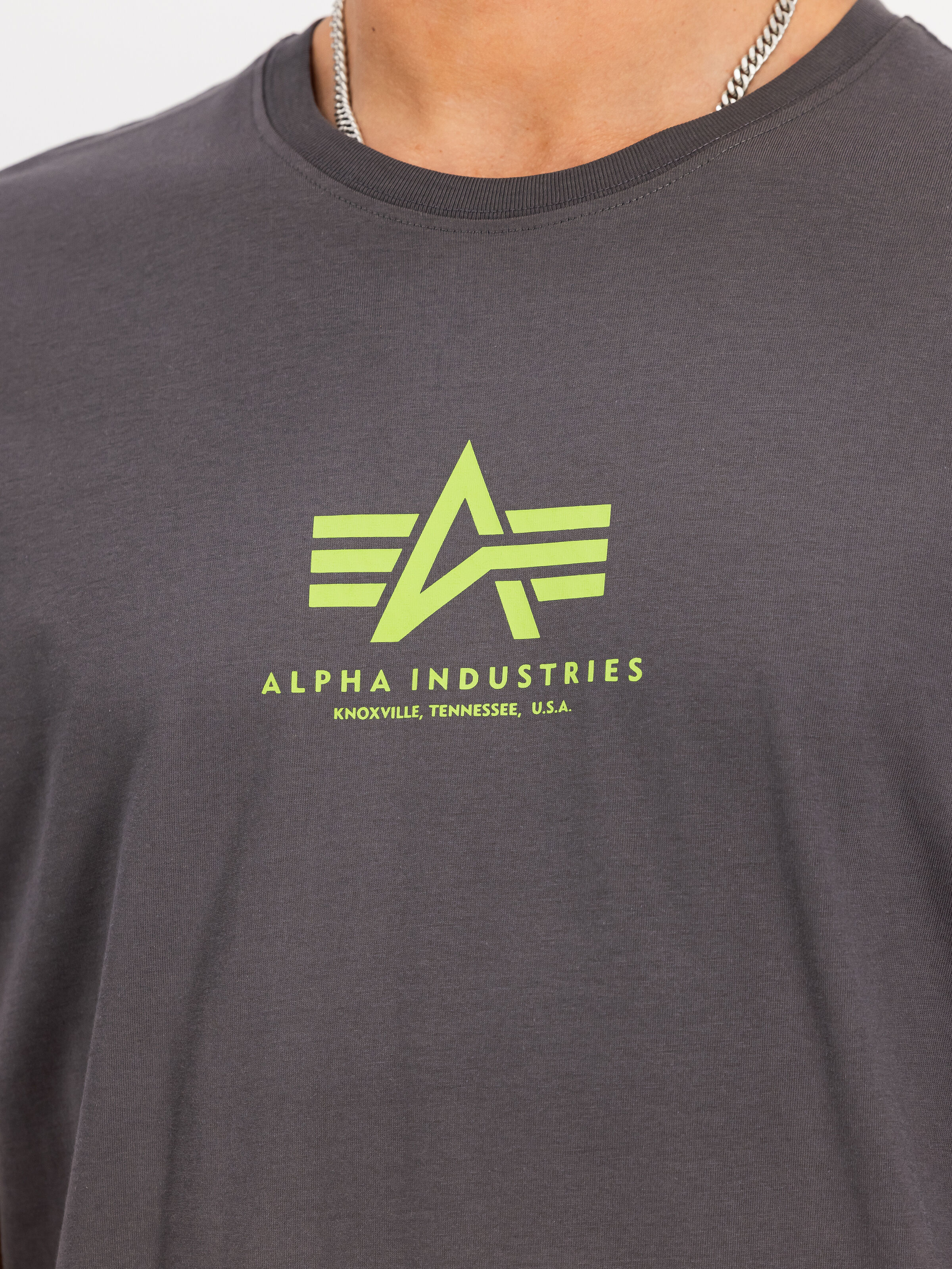 Basic Mid Logo T-Shirt vintage grey 118533_684_3_detail_00001_190559