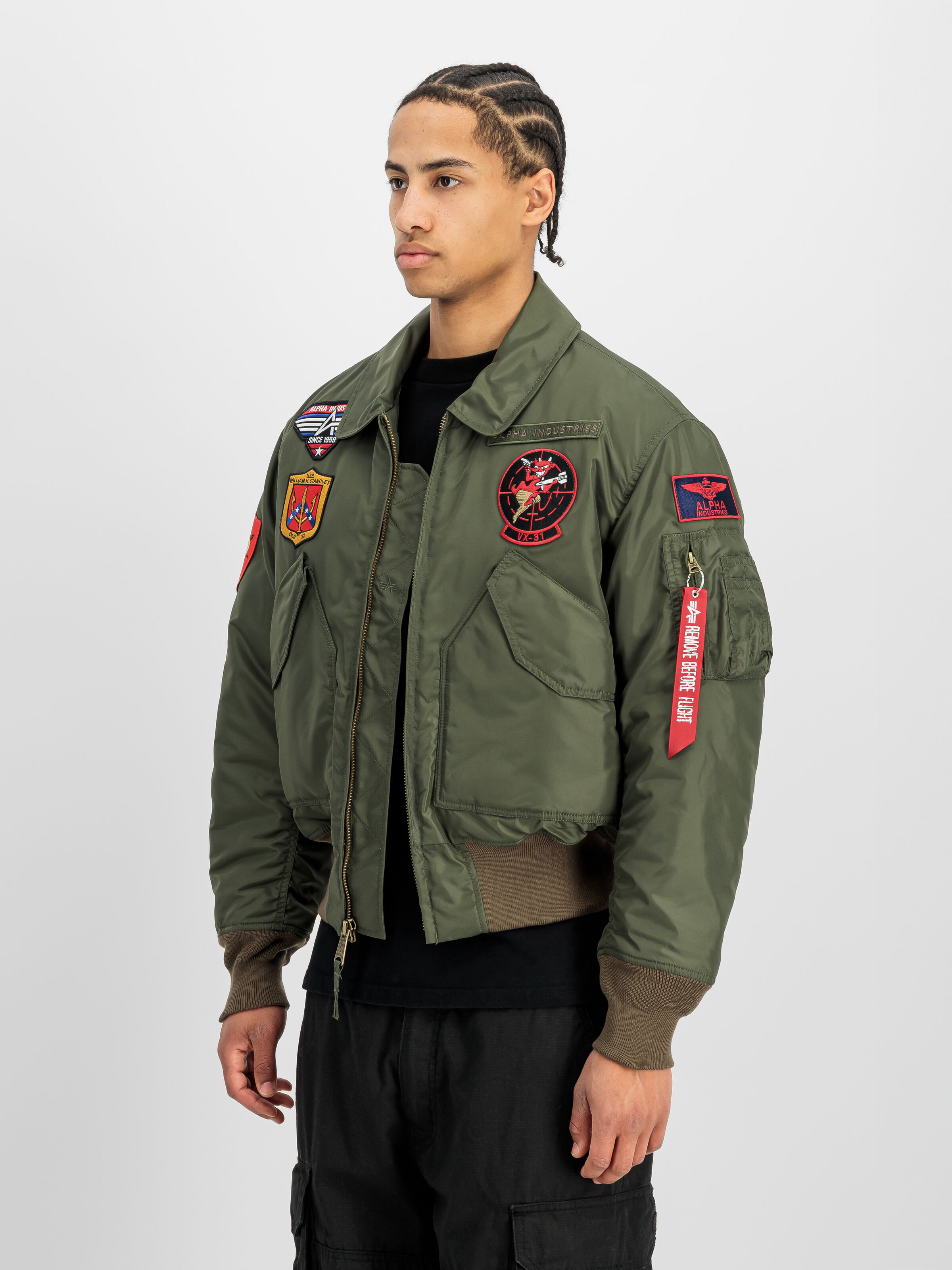 CWU-45/P Devils Brigade Bomber Jacket dark olive 268135_142_2_model_00002_235913