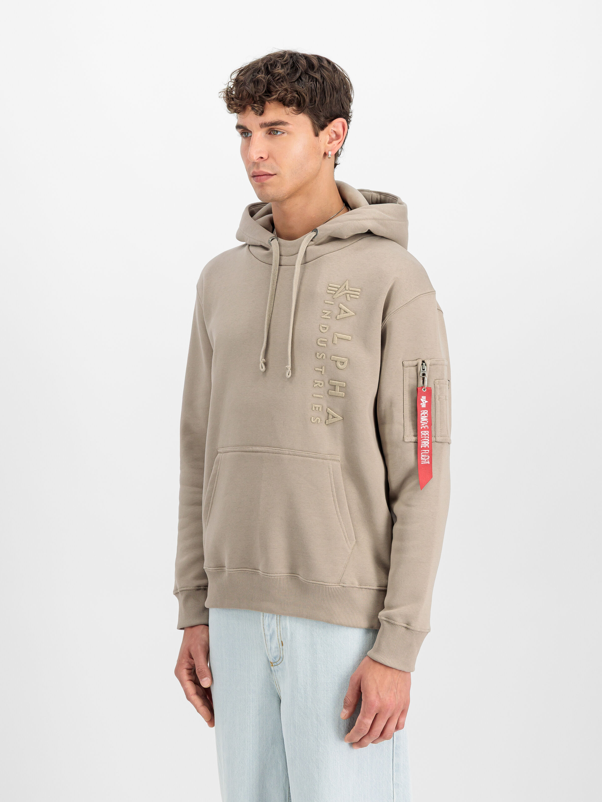 Embroidery Hoodie vintage sand 138333_679_2_model_00002_190078