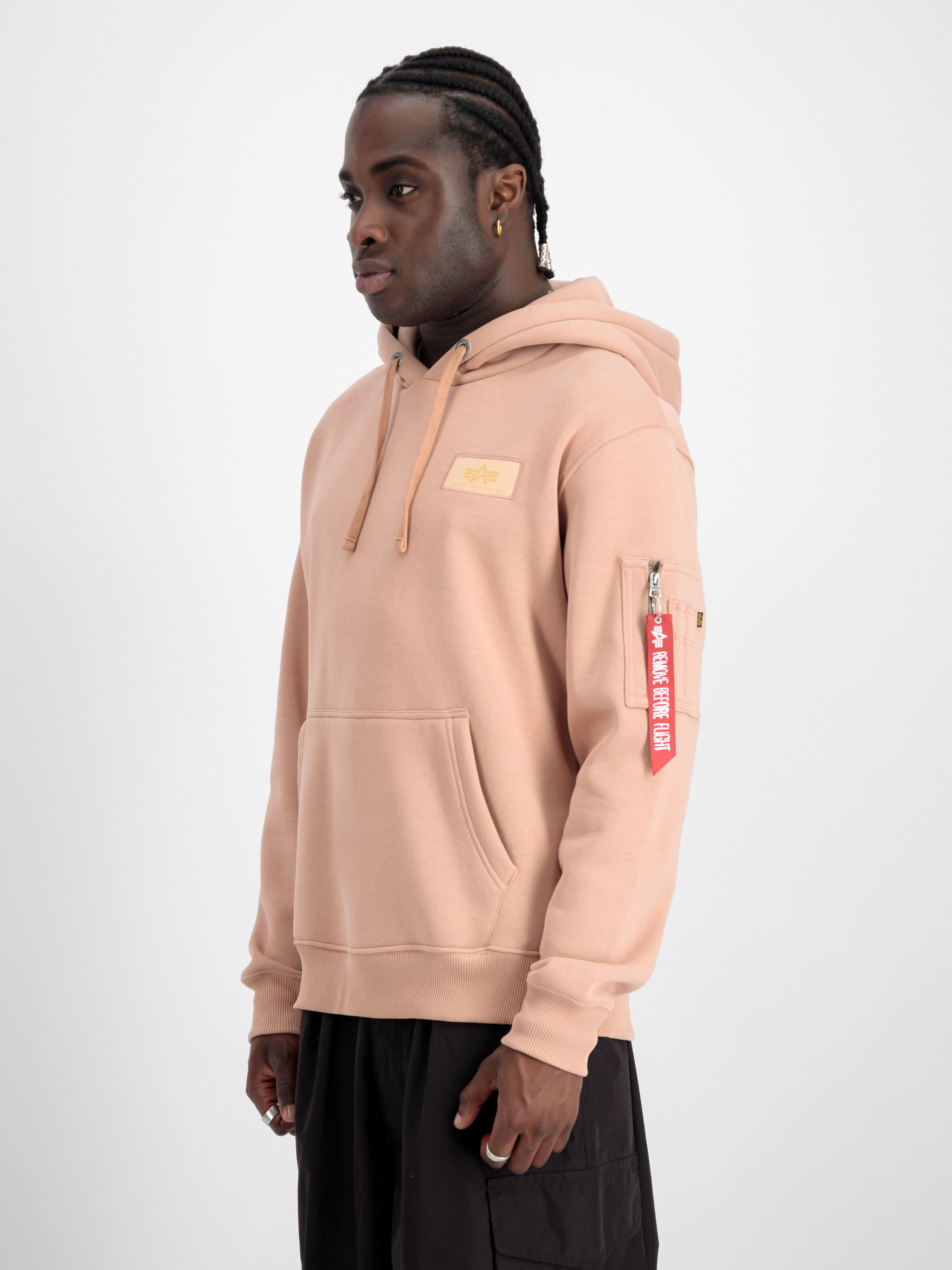 Backprint Hoodie Dusty Coral 178318_721_2_model_00003_97503