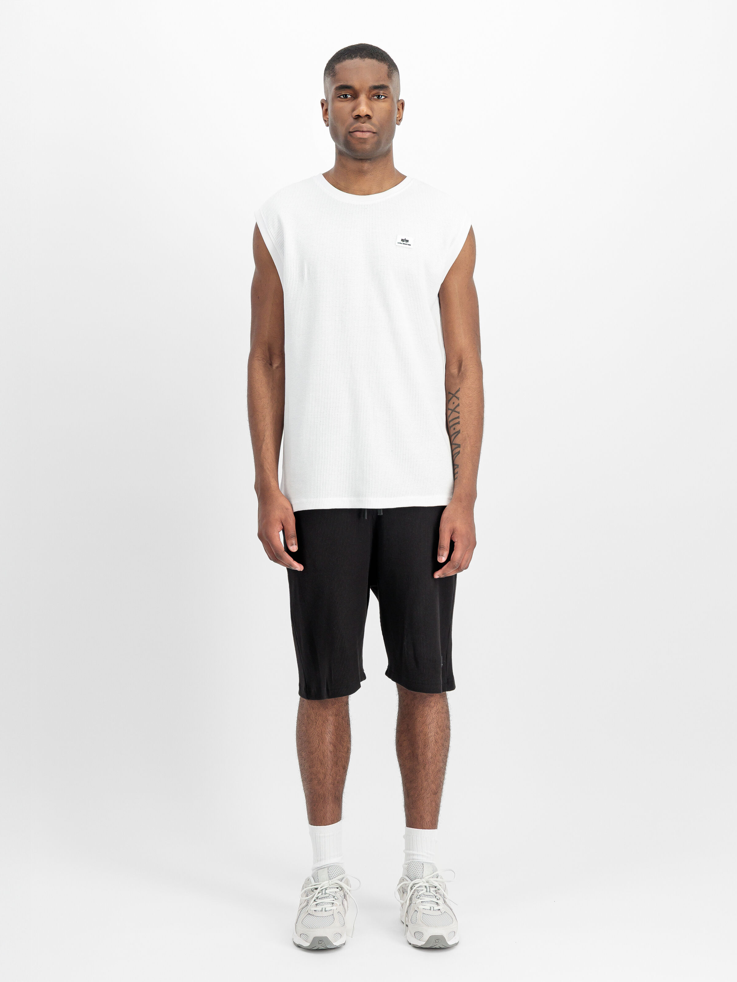 Waffle Small Logo Tank white 266563_09_2_model_00001_226171