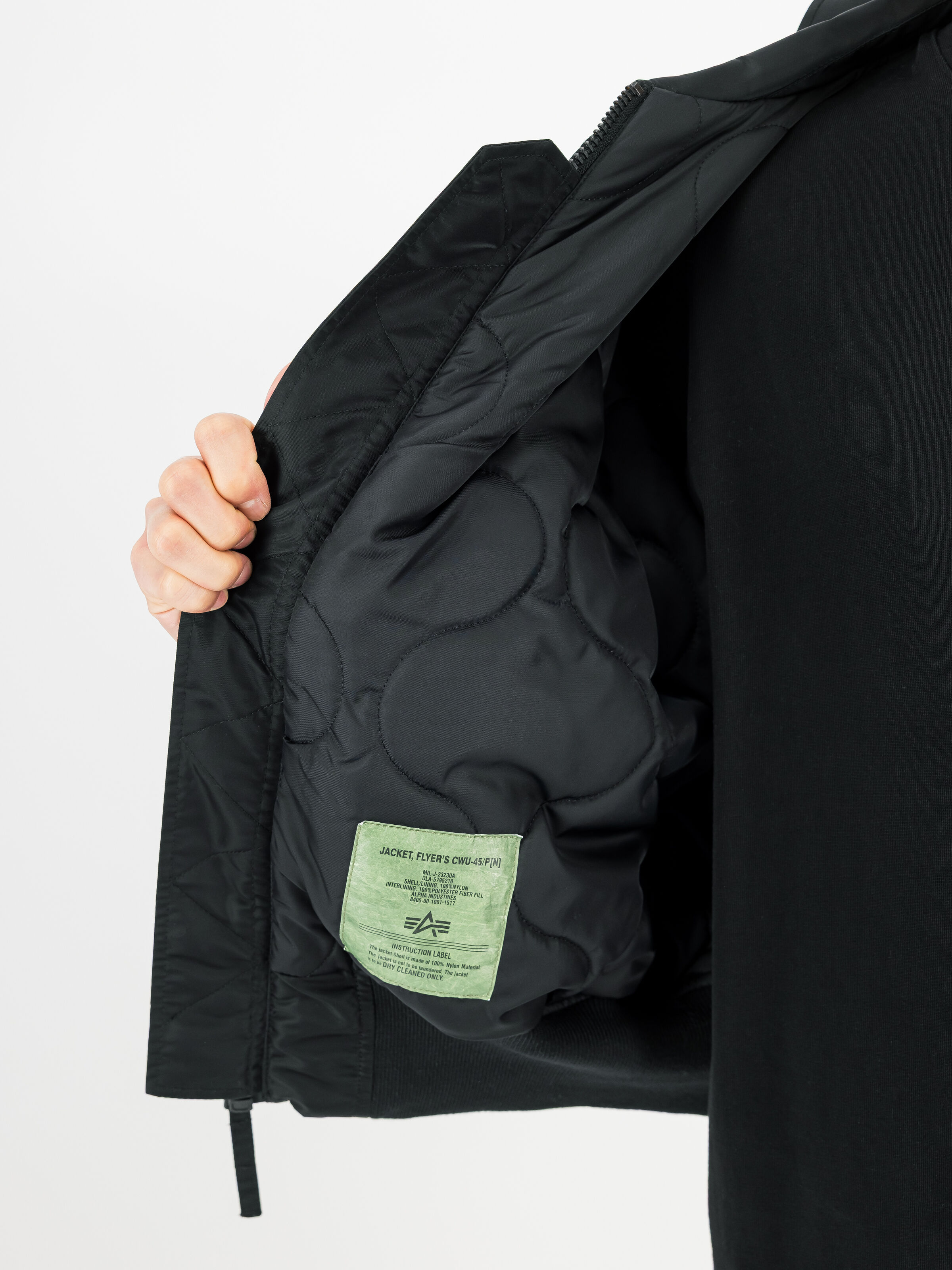 CWU-45 Heritage Bomber Jacket all black 100102_404_3_detail_00001_243906