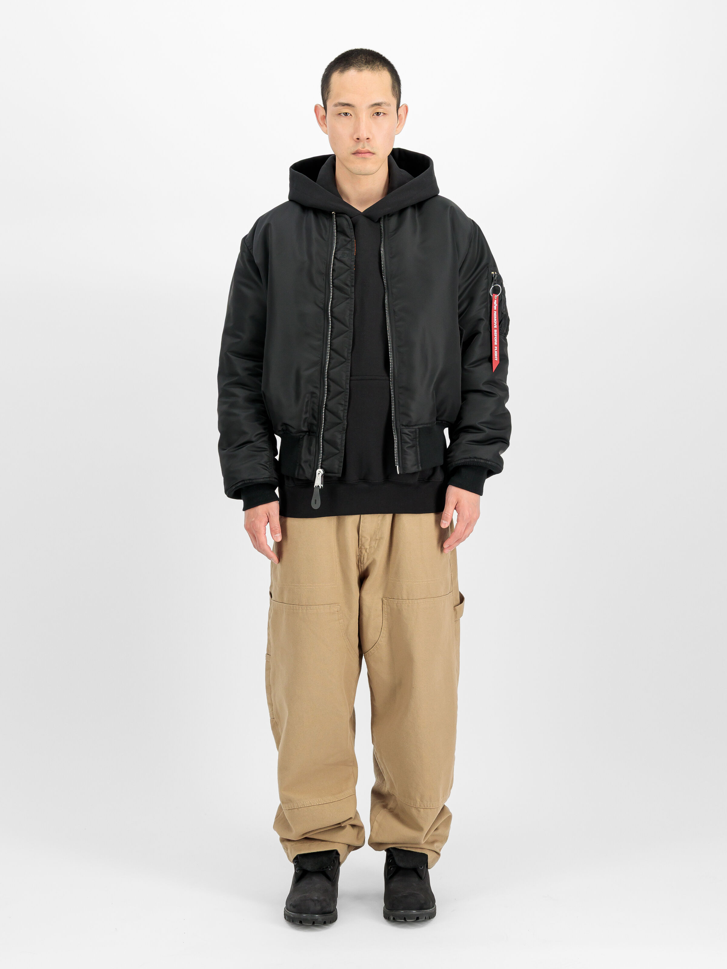 MA-1 Heritage Bomber Jacket black/black 100101_515_2_model_00001_243771