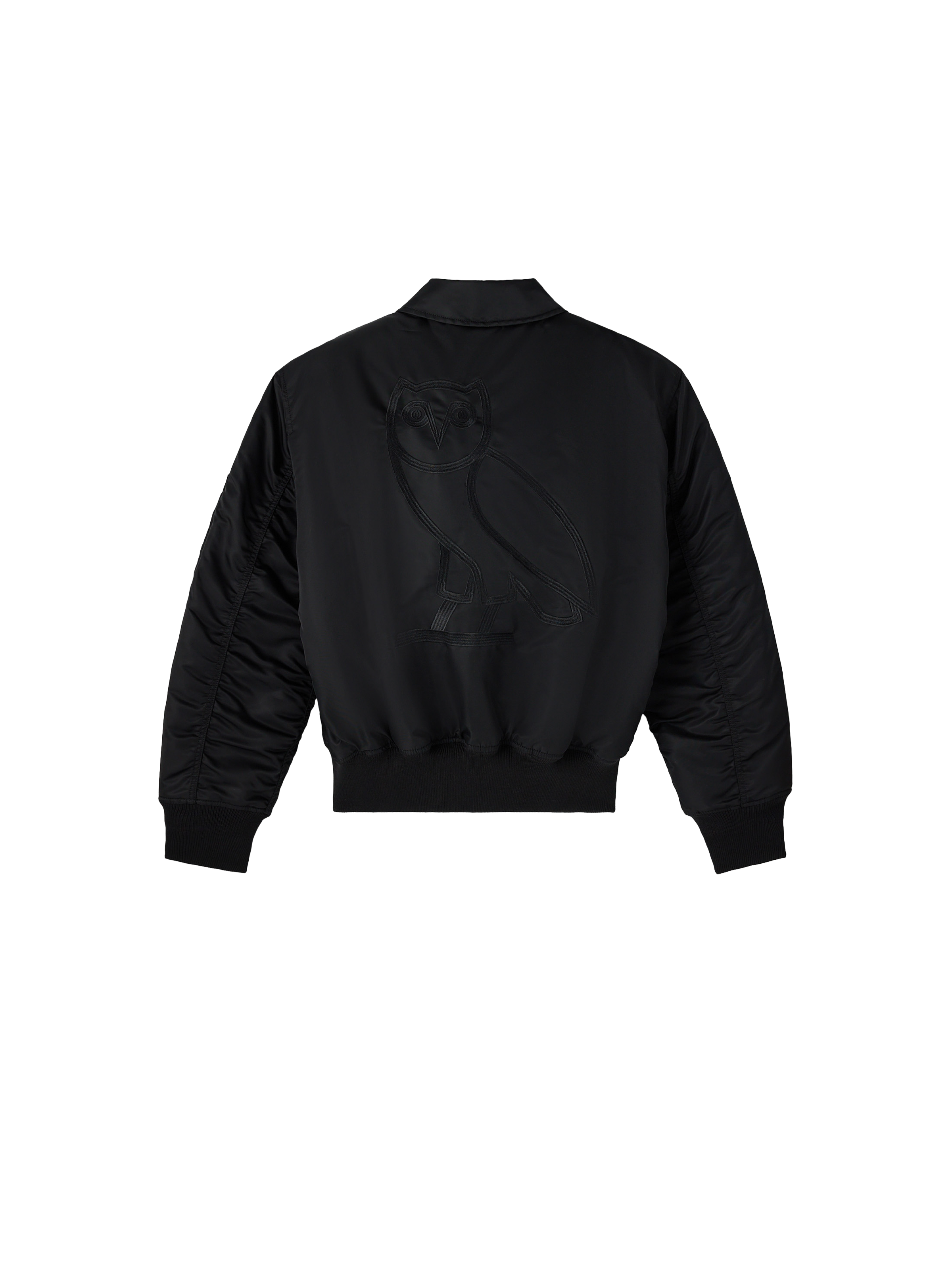ALPHA x OVO CWU-45/P Bomber Jacket black 258001_03_1_flatlay_00002_195811