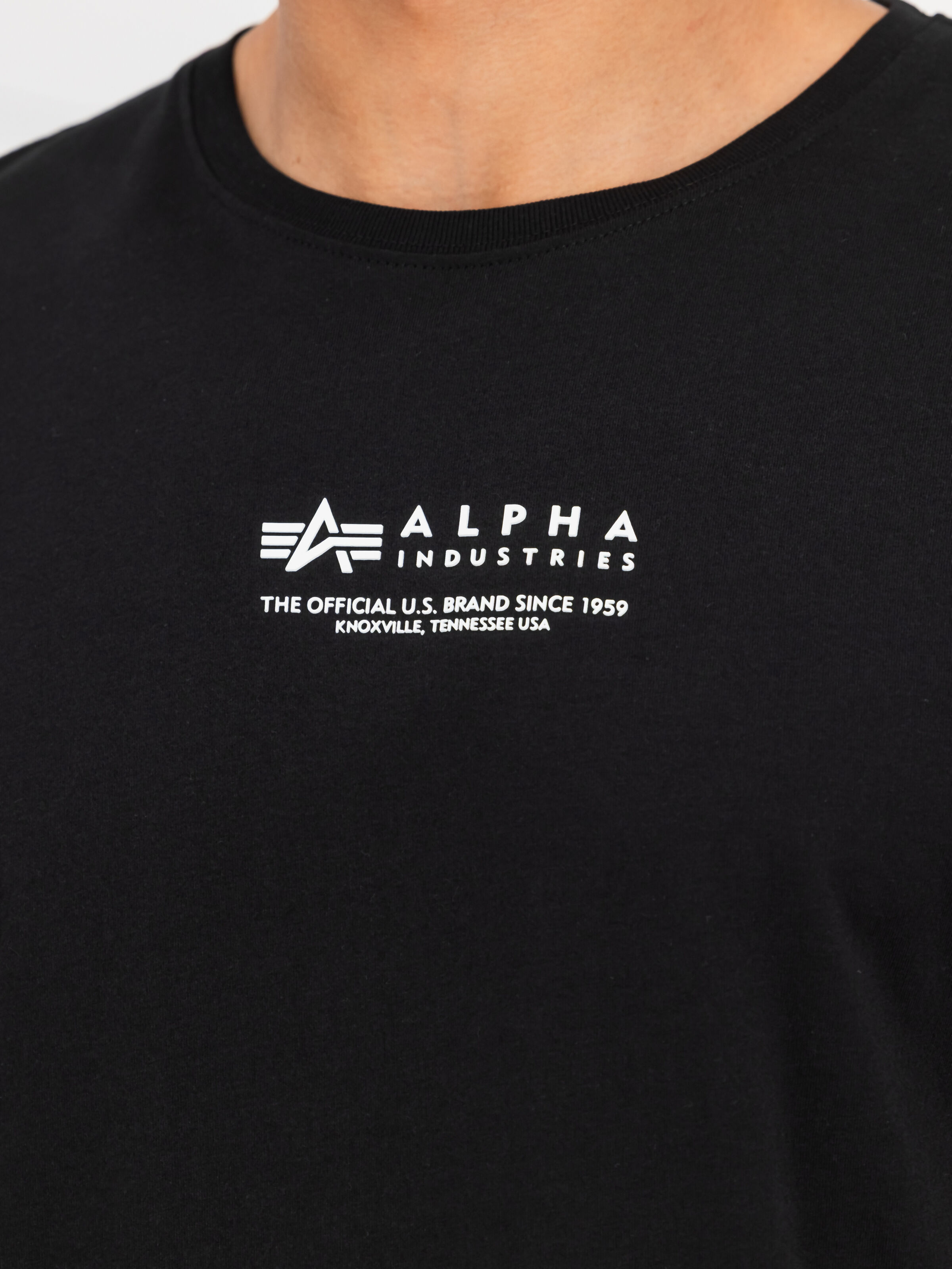Alpha Wording T-Shirt black 108501_03_3_detail_00001_199474