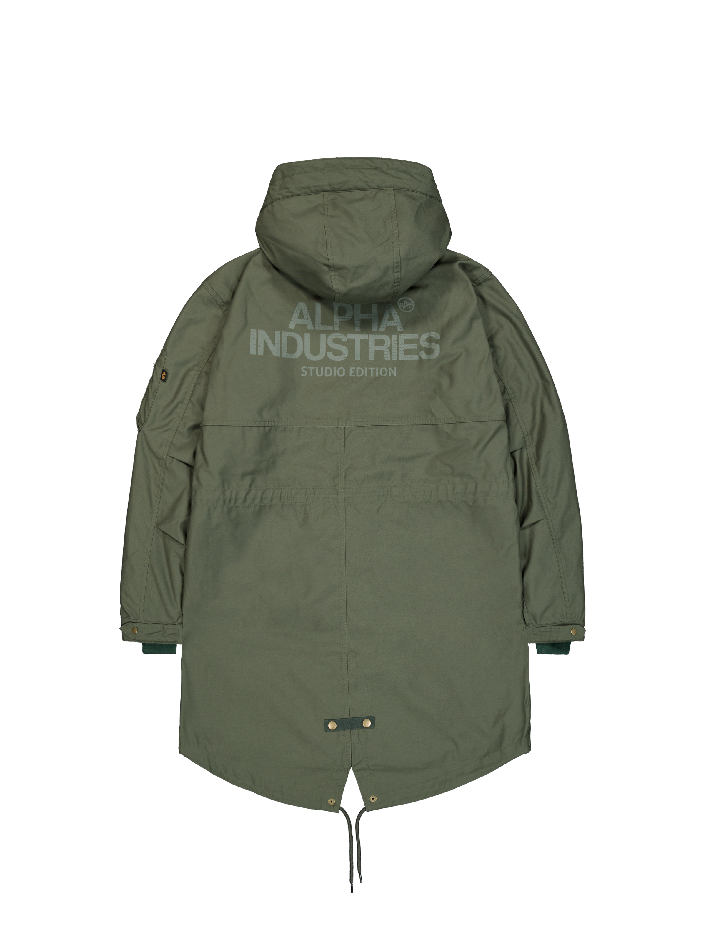 Studio M-51 Fishtail Backprint (2in1) Field Jacket mud olive 258112_443_1_flatlay_00002_173337