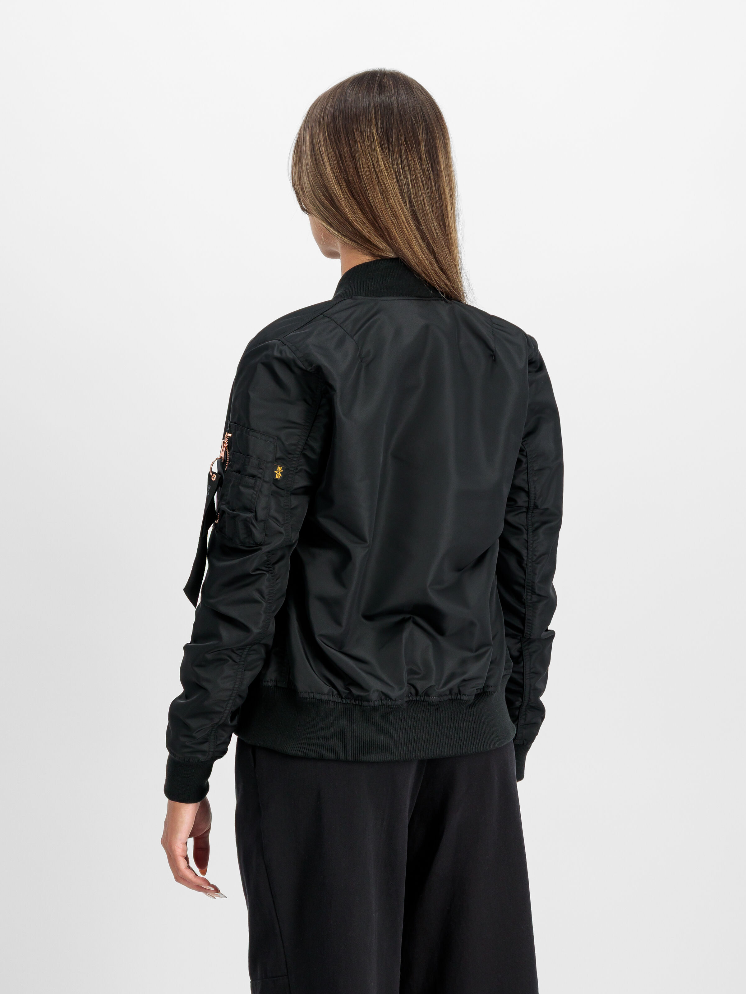 MA-1 VF Light Bomber Jacket Women black/copper 156001_209_2_model_00003_192501
