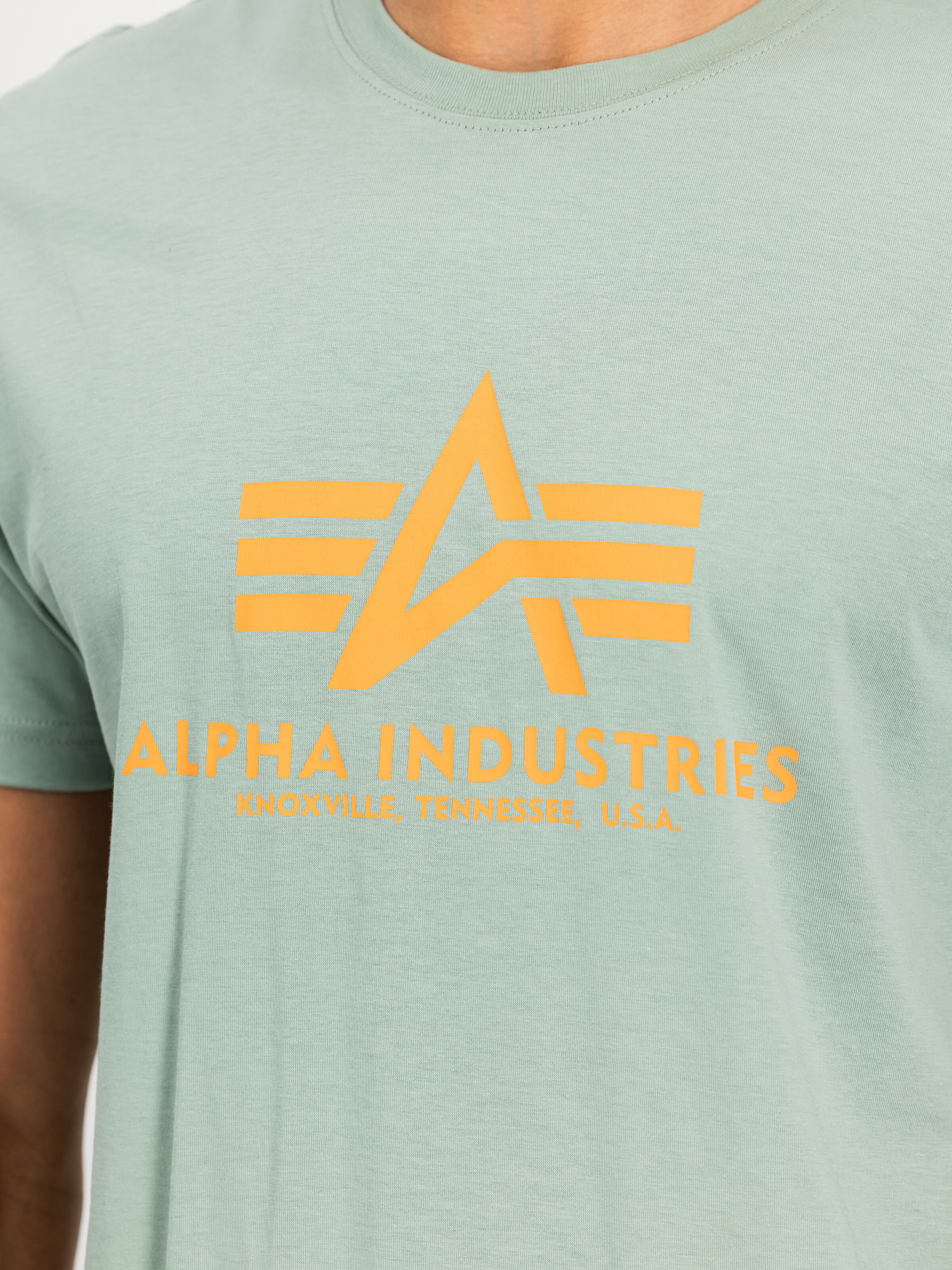 Basic Big Logo T-Shirt frost green 100501_30_3_detail_00001_197333