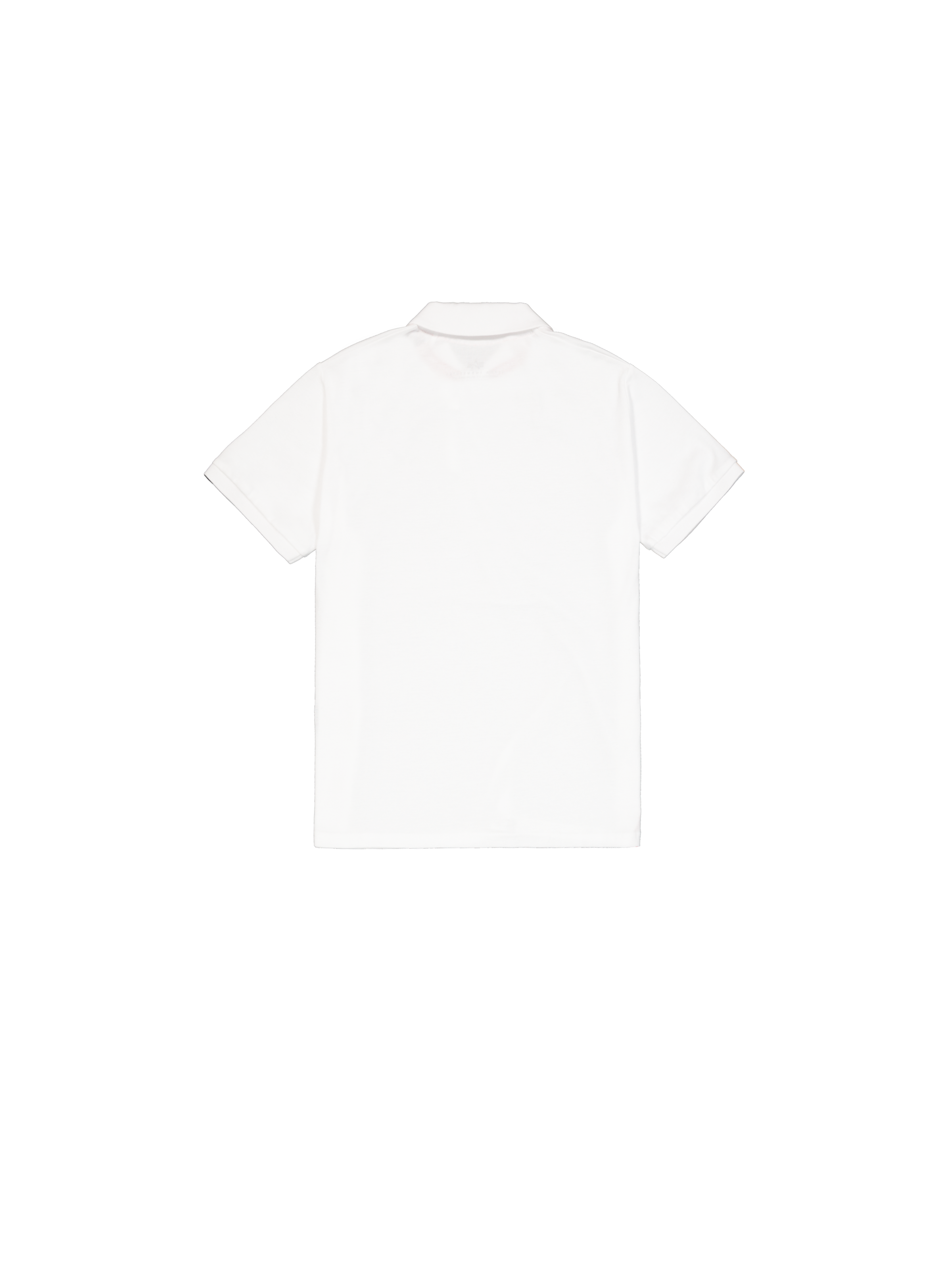 Basic Small Logo Polo white 106600_09_1_flatlay_00002_153768