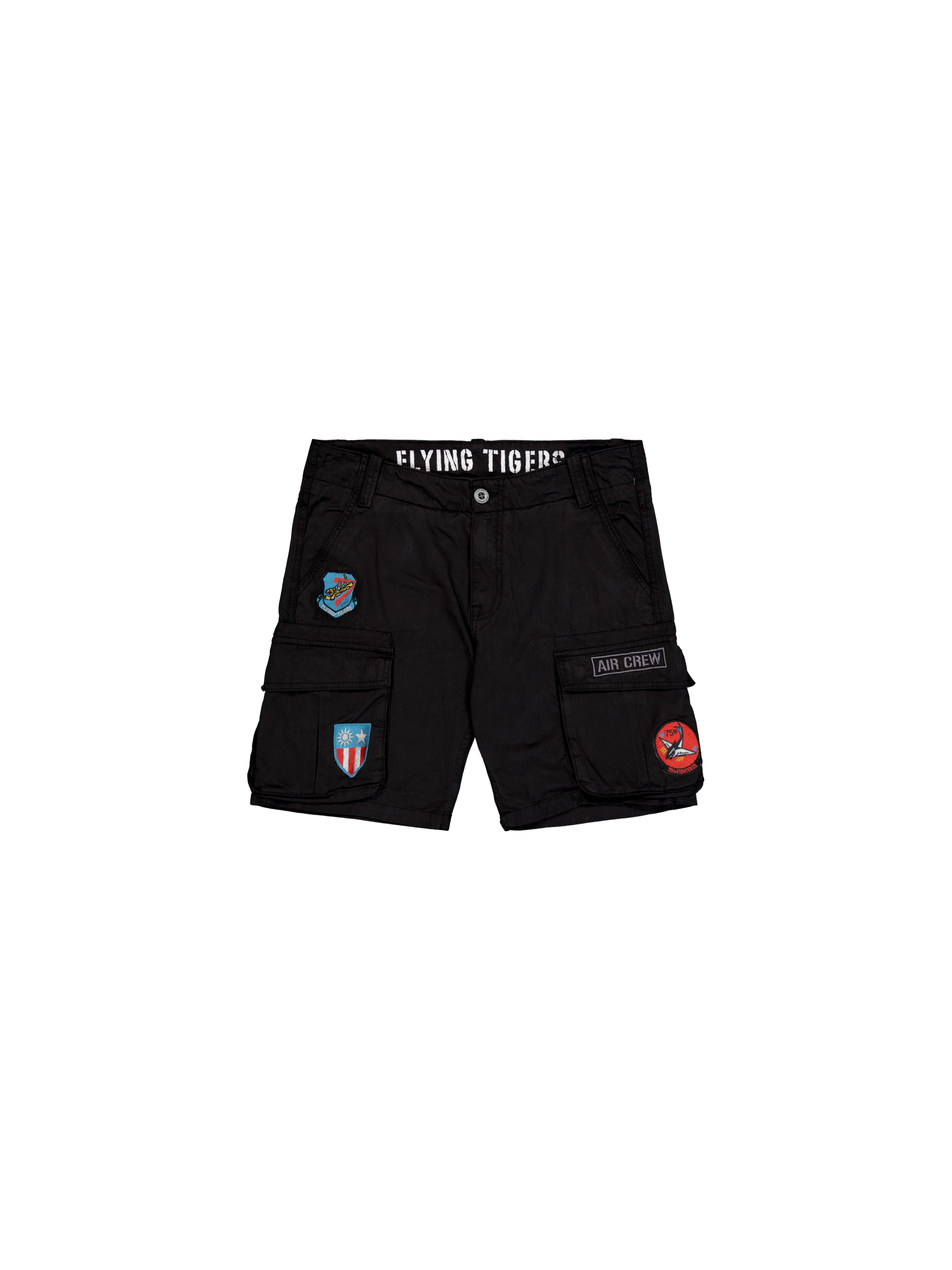 Flying Tigers Short black 156254_03_1_flatlay_00001_143982