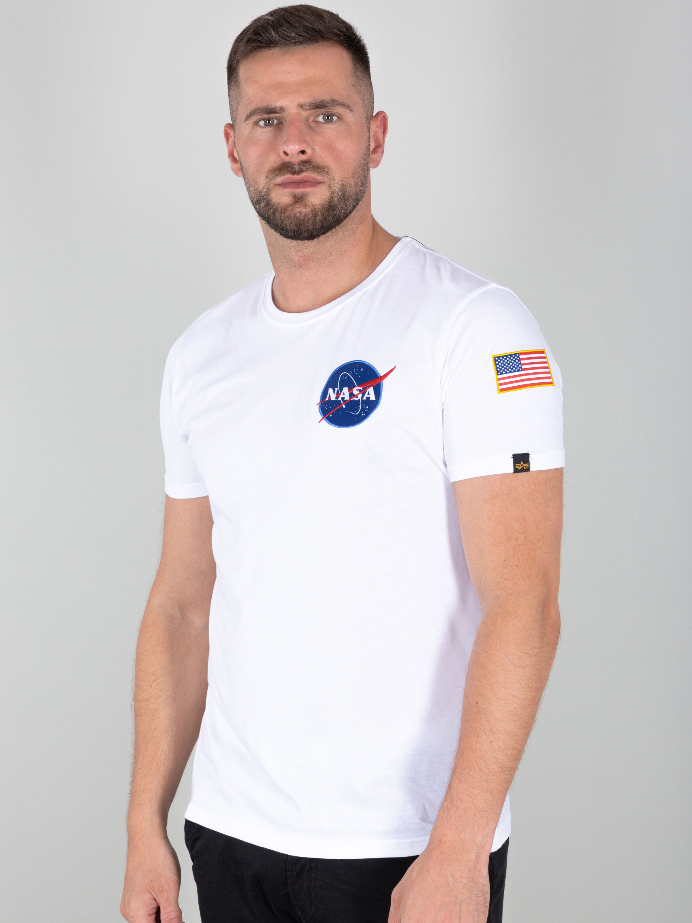 Space Shuttle T-Shirt white 176507_09_alpha_industries_space_shuttle_t_001_182812