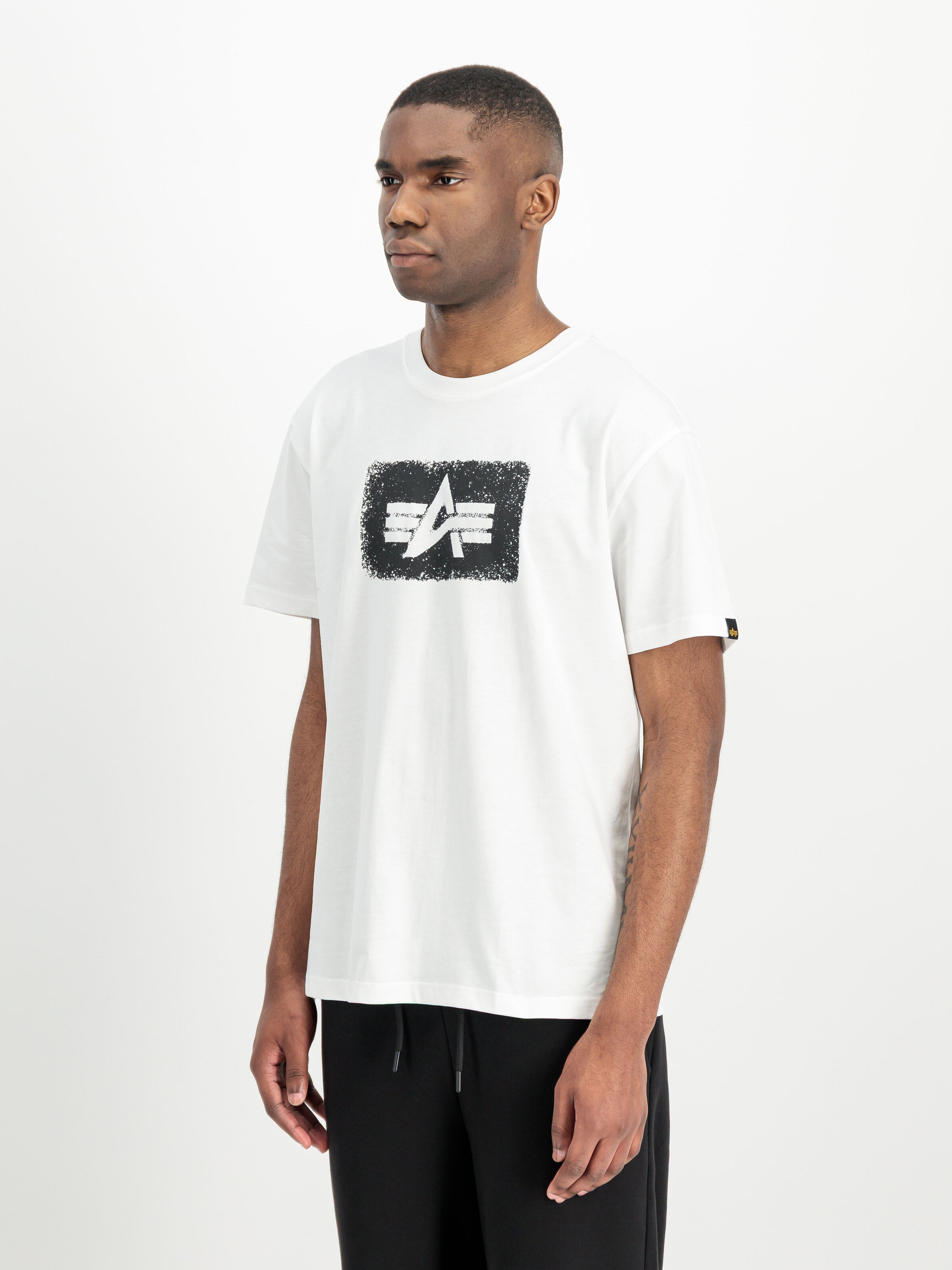 Washed Out Logo T-Shirt white 268512_09_2_model_00002_227441