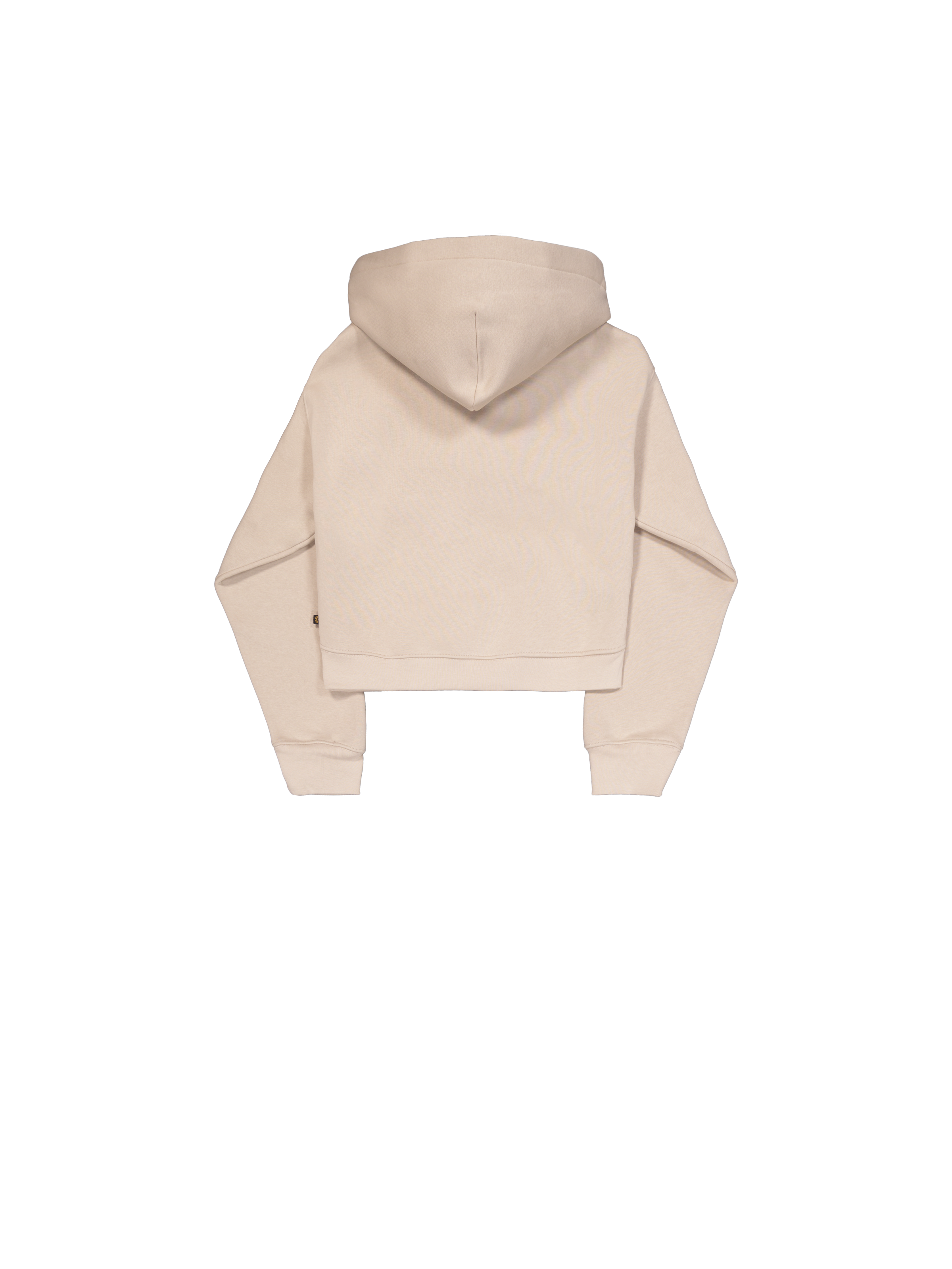 Basic Big Logo Puff Print Hoodie Women organic beige 258040_627_1_flatlay_00002_165892