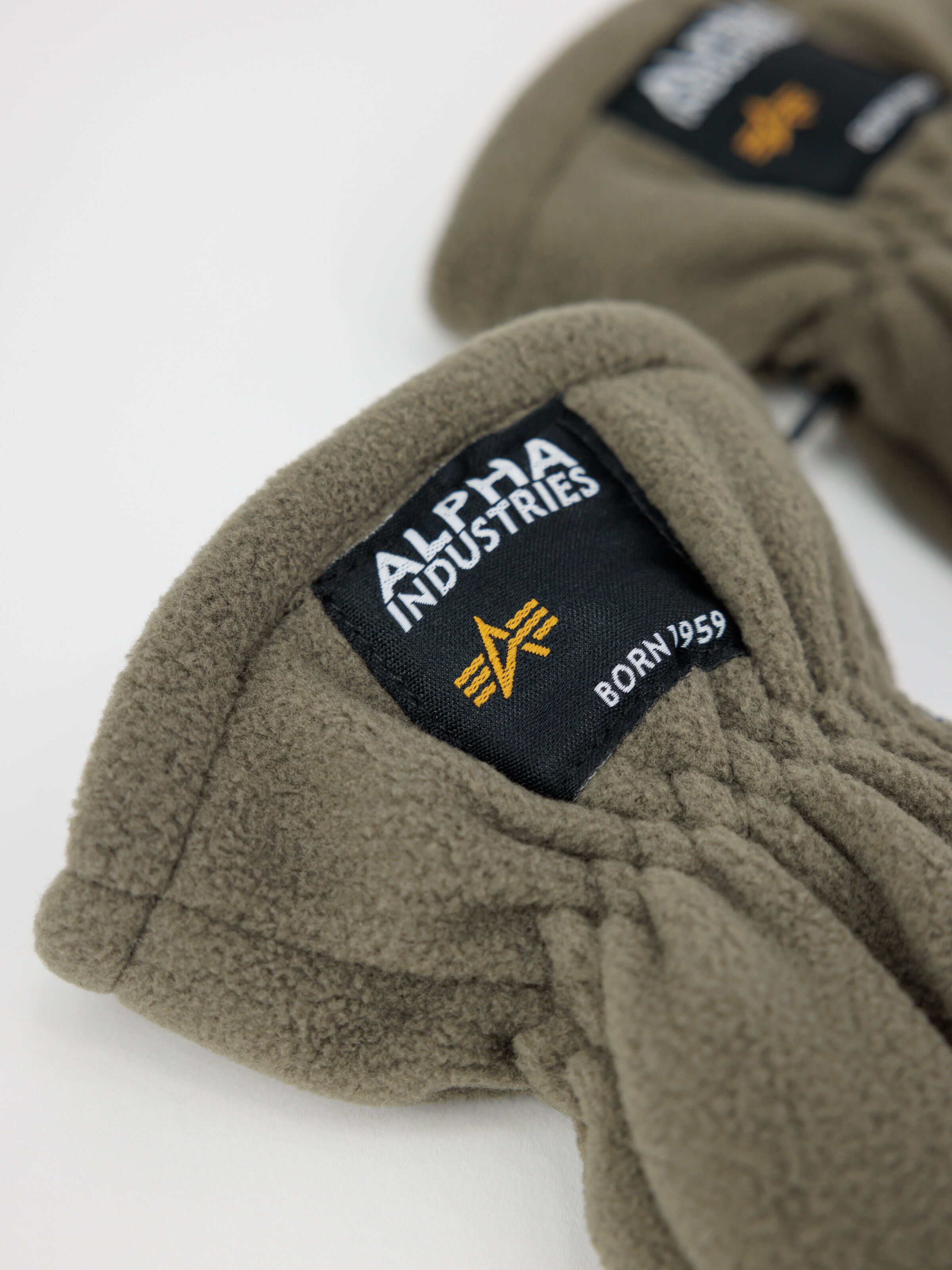 Label Fleece Gloves dark olive 118936_142_3_detail_00001_97283