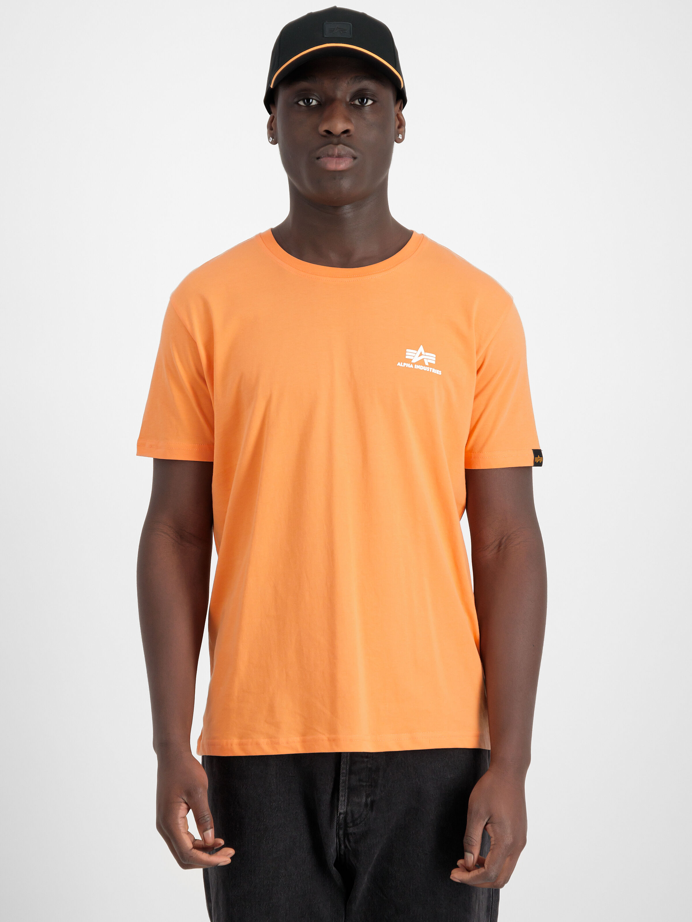 Basic Small Logo T-Shirt tangerine 188505_710_00006_182582