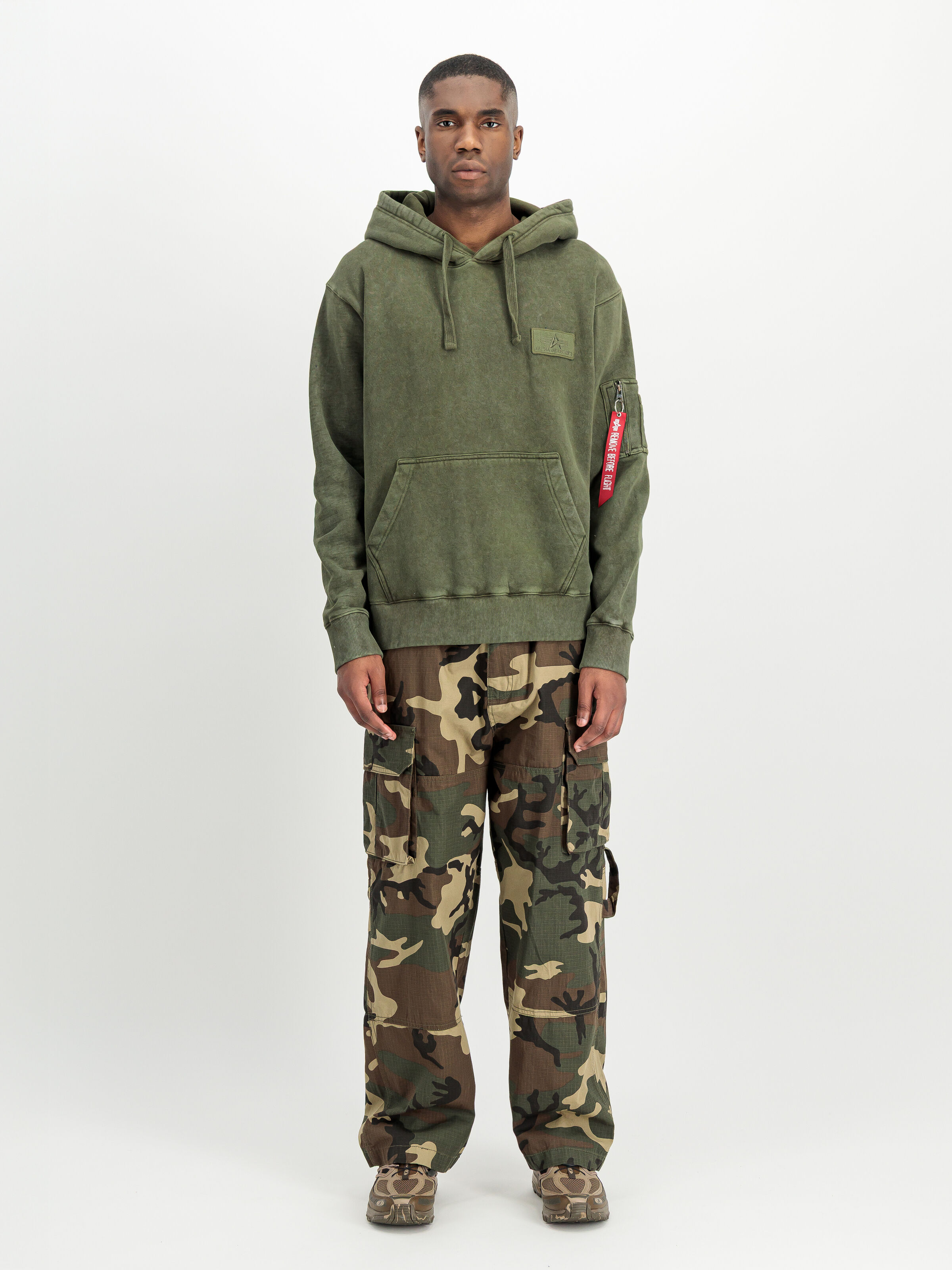 Backprint Vintage Hoodie dark olive 178318V_142_2_model_00001_227644