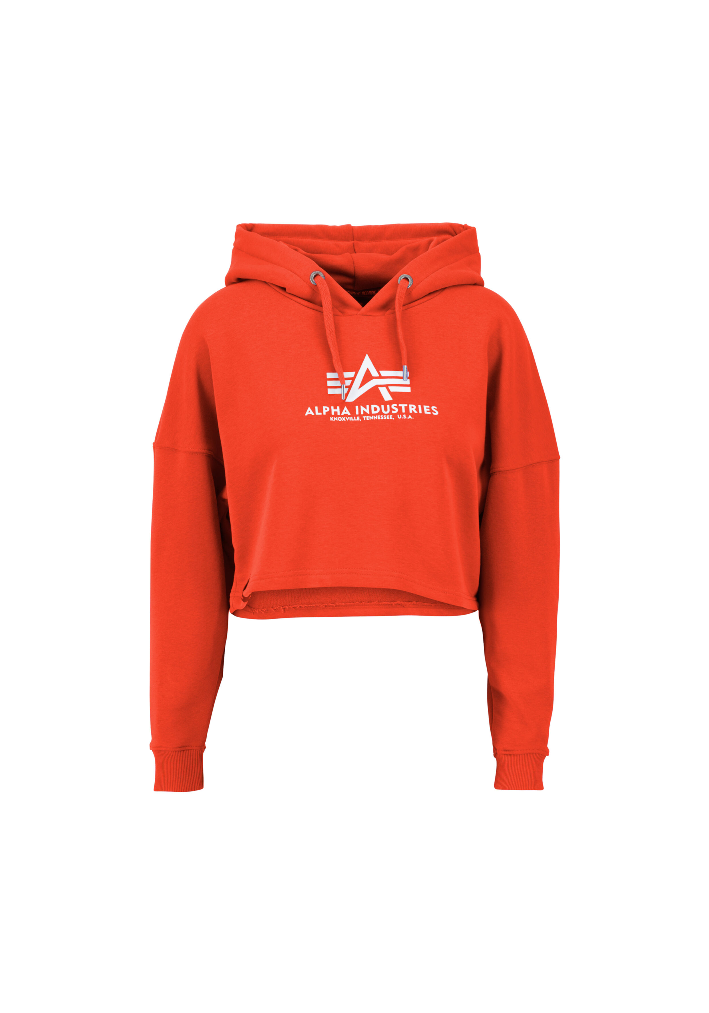 Basic Cropped Oversize Hoodie Women atomic red 116057_577_001_123564.jpg