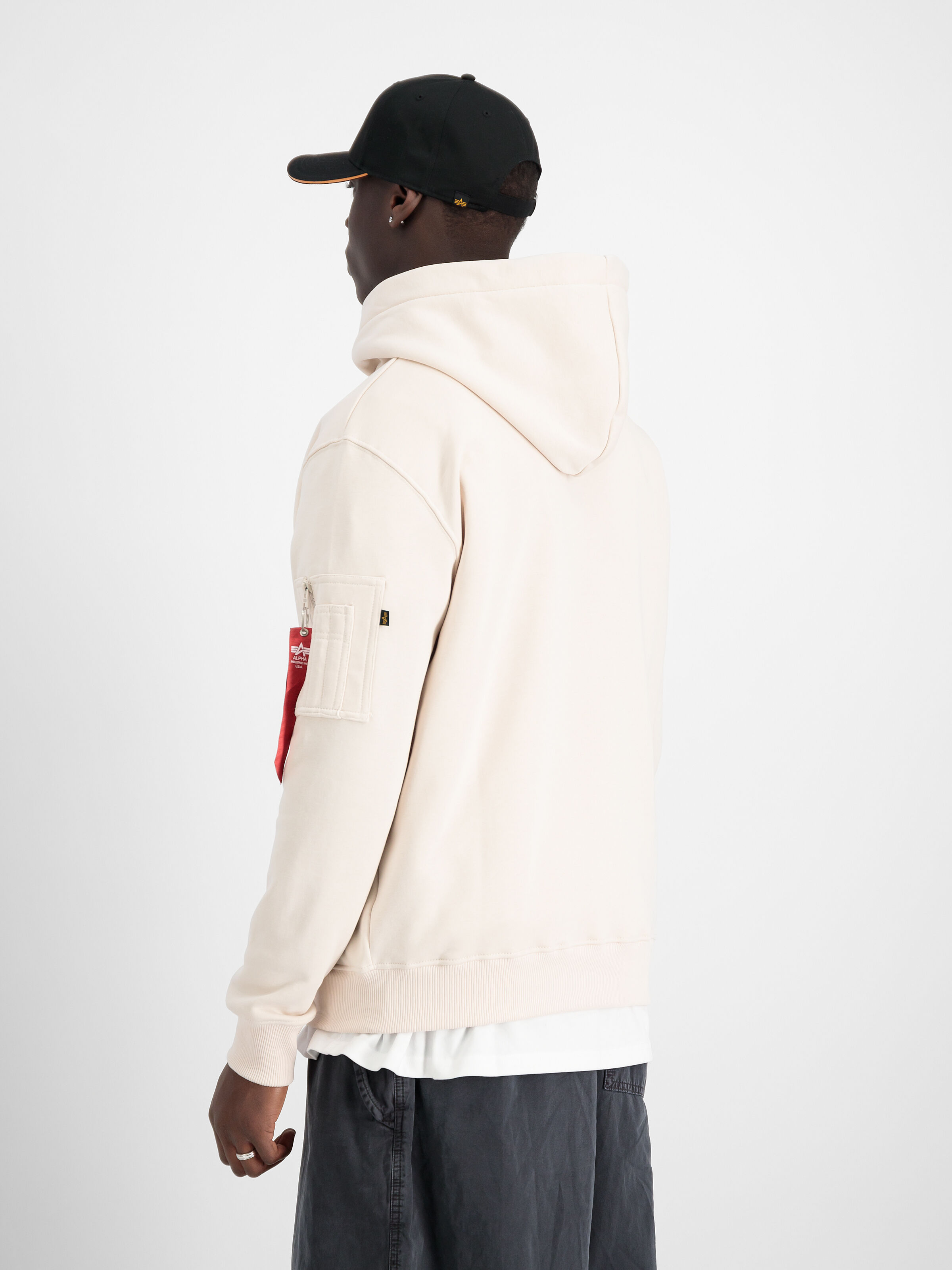 Alpha Puff Print Hoodie jet stream white 146338_578_2_model_00004_129781