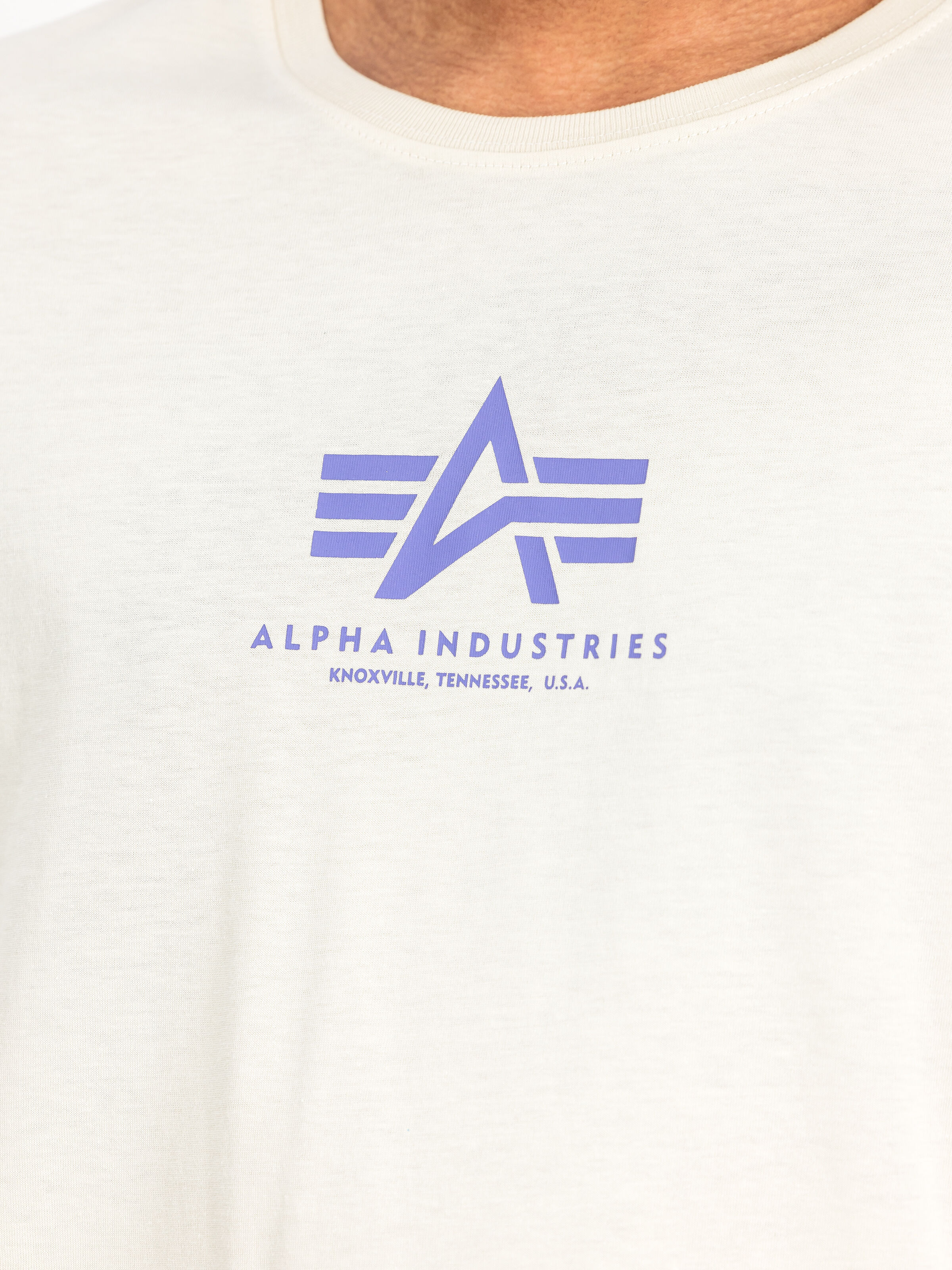 Basic Mid Logo T-Shirt vintage white 118533_300_3_detail_00001_139920