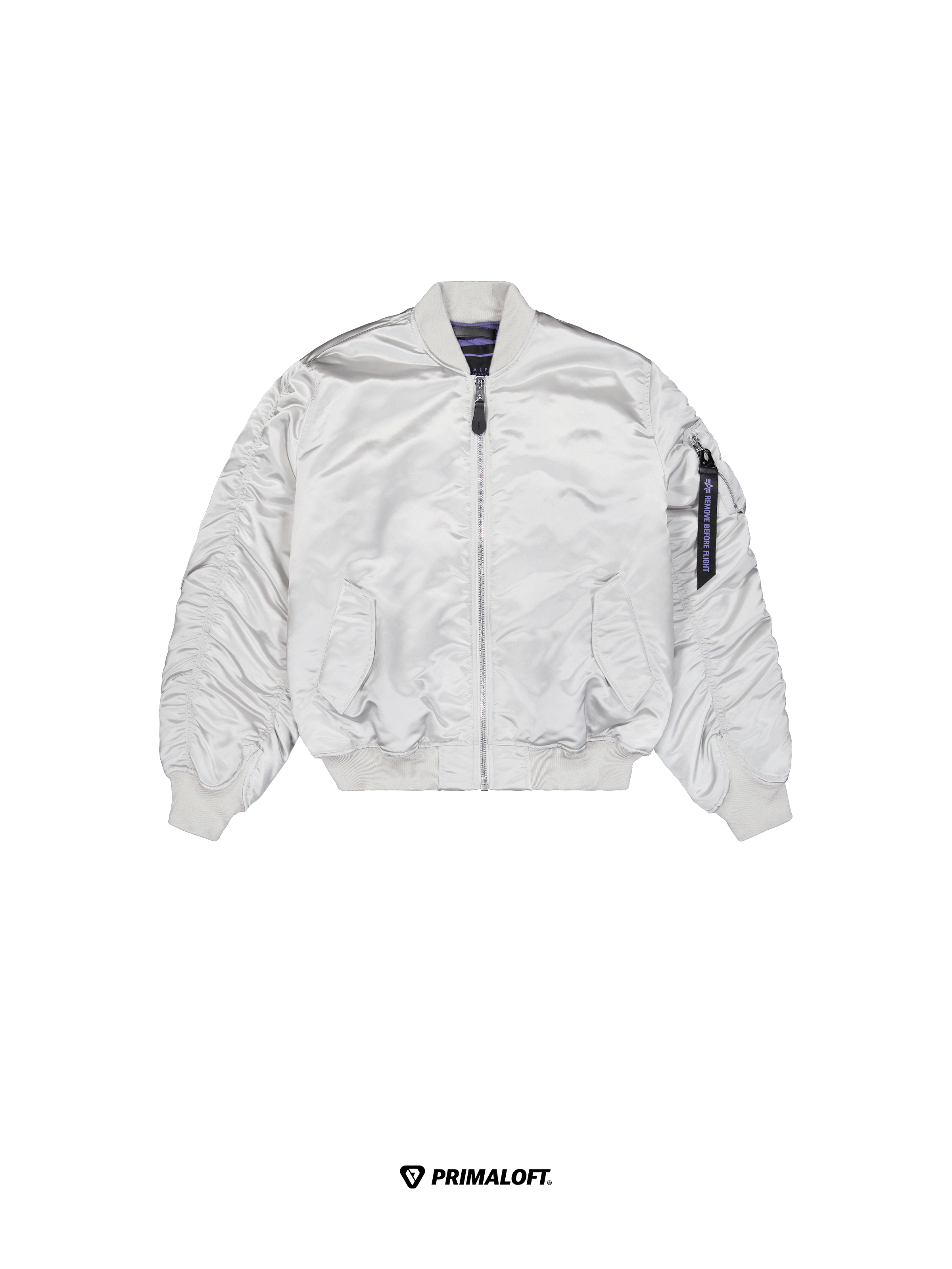 Alpha industries shops white jacket