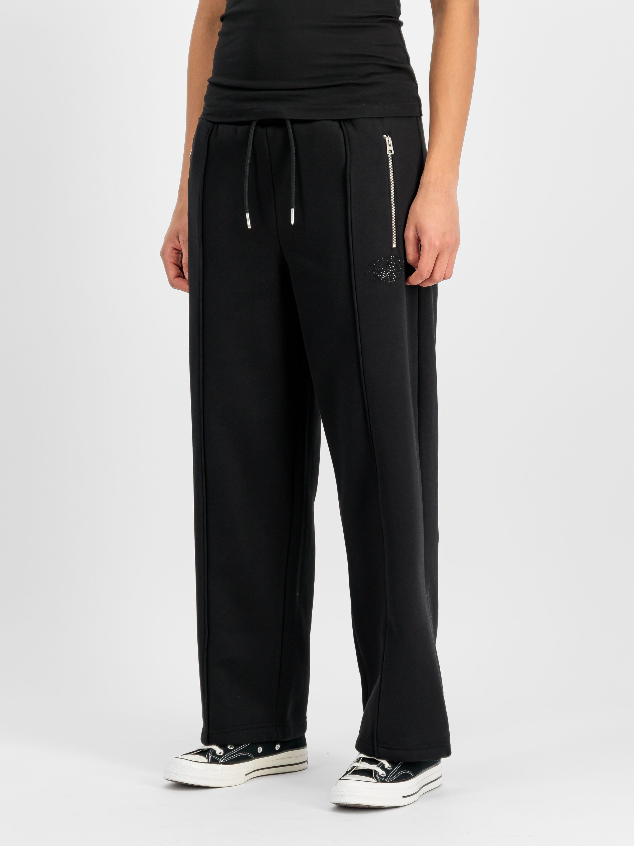 Rhinestone World Logo Jogger Women black 268050_03_2_model_00002_230256.jpg