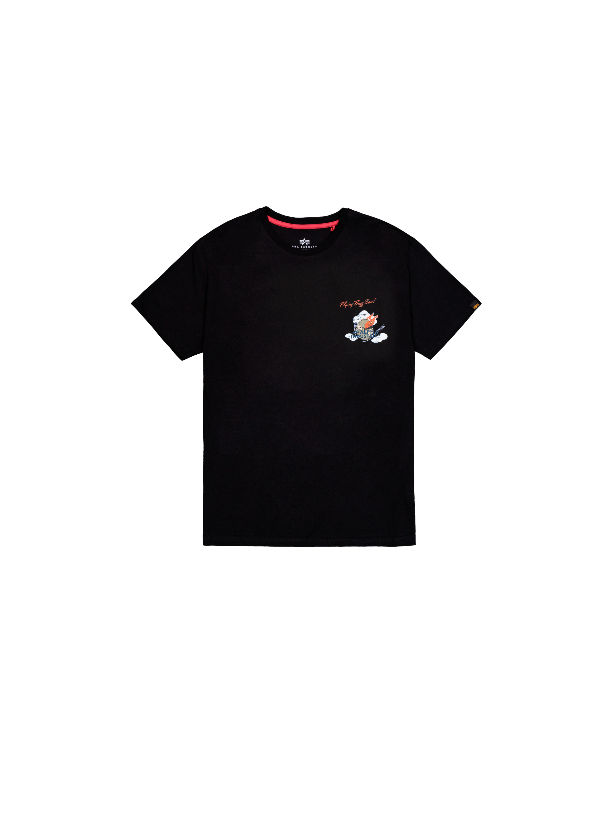 Flying Buzz Small Logo T-Shirt black 146516_03_1_flatlay_00001_223126.png