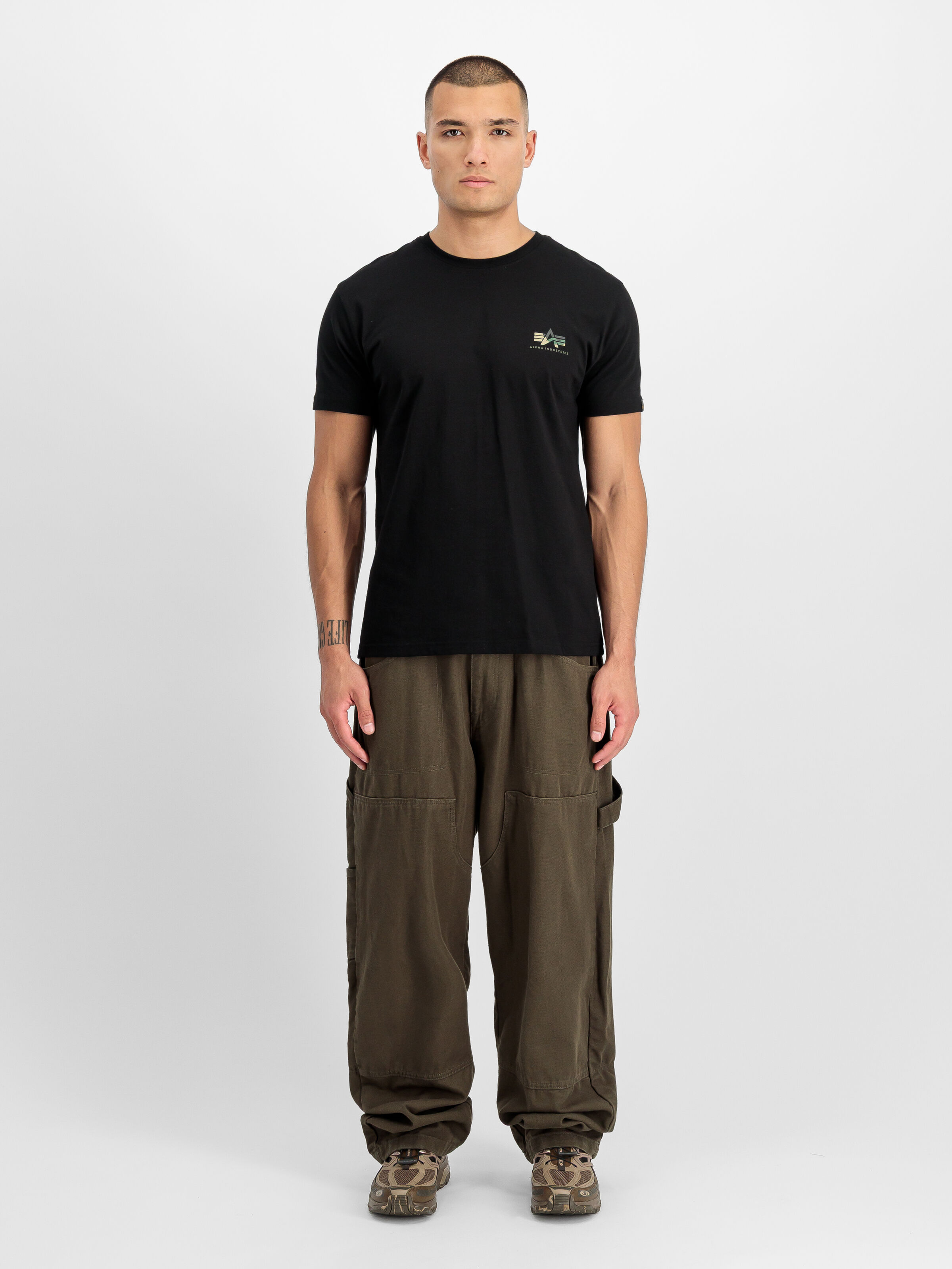 Camo Print T-Shirt black 266523_03_2_model_00001_215325