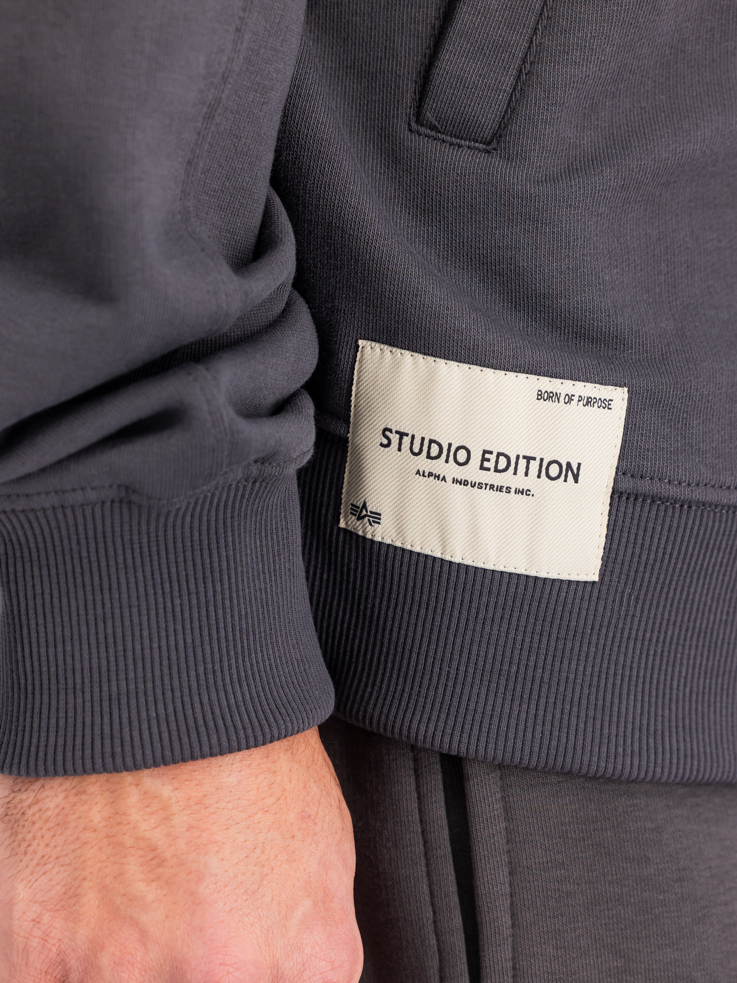 Studio Edition Fleece Bomber Jacket vintage grey 156302_684_3_detail_00001_139965