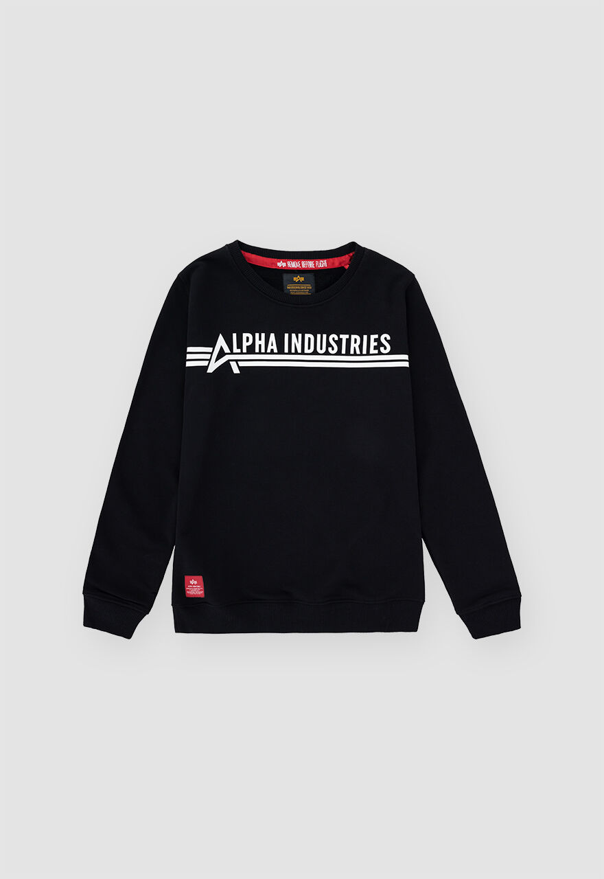 Alpha Industries Sweatshirt Kids black/white 116707_95_001_123845.jpg