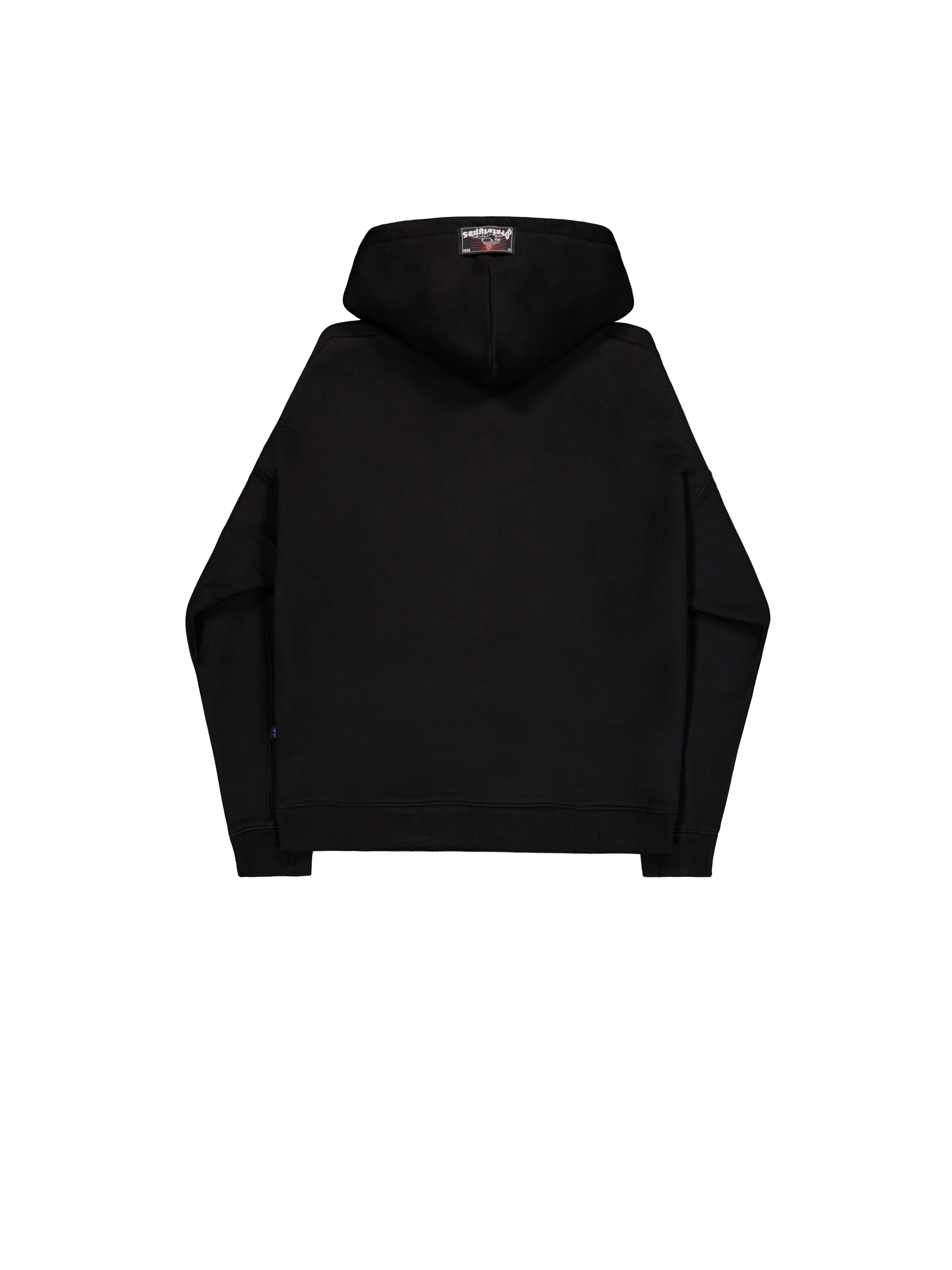 ALPHA x PROTOTYPES Outline Hoodie black 258364_03_1_flatlay_00002_224066